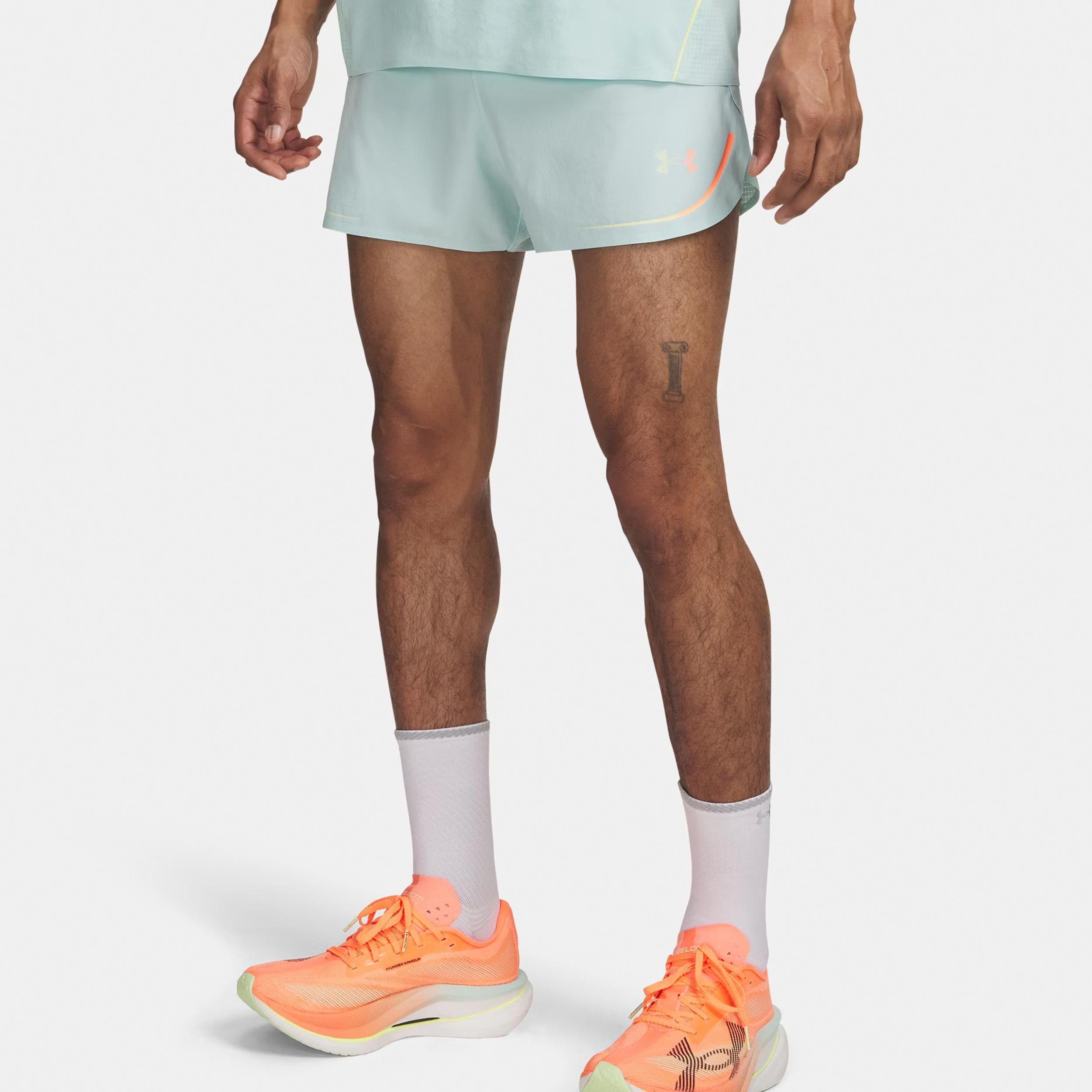 Under Armour Velociti Elite  Running shorts Men-mint, coral