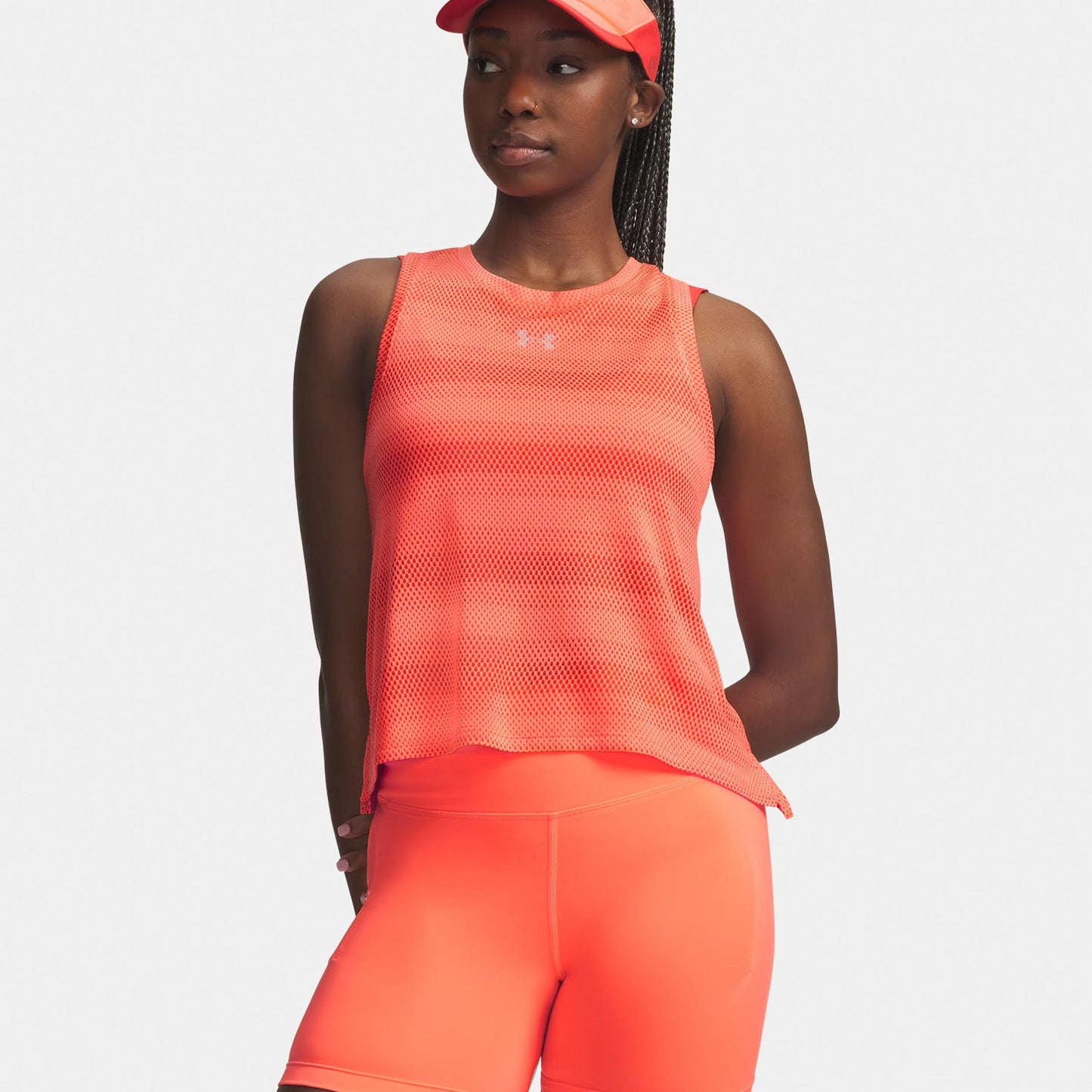 Under Armour Velociti  Running shirt Women - orange, silver