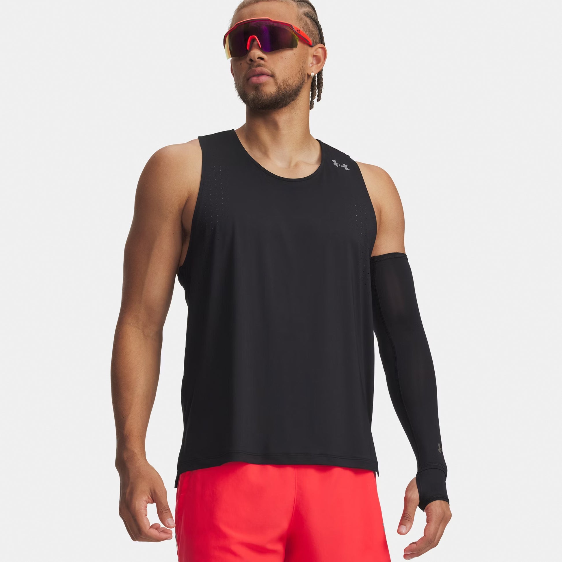 Under Armour Velociti Pro  Running shirt Men - black, silver