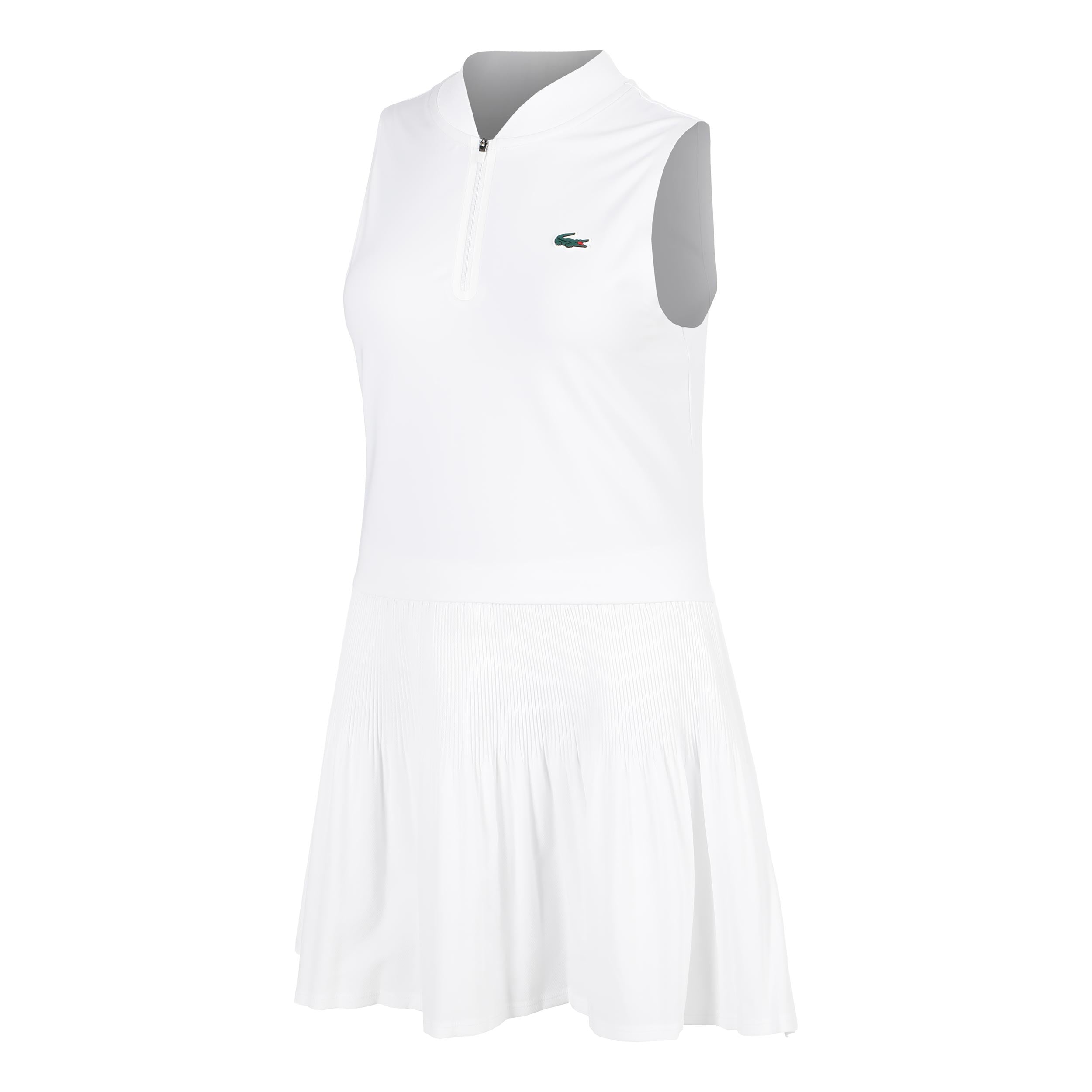 Lacoste Kleid Damen - weiß