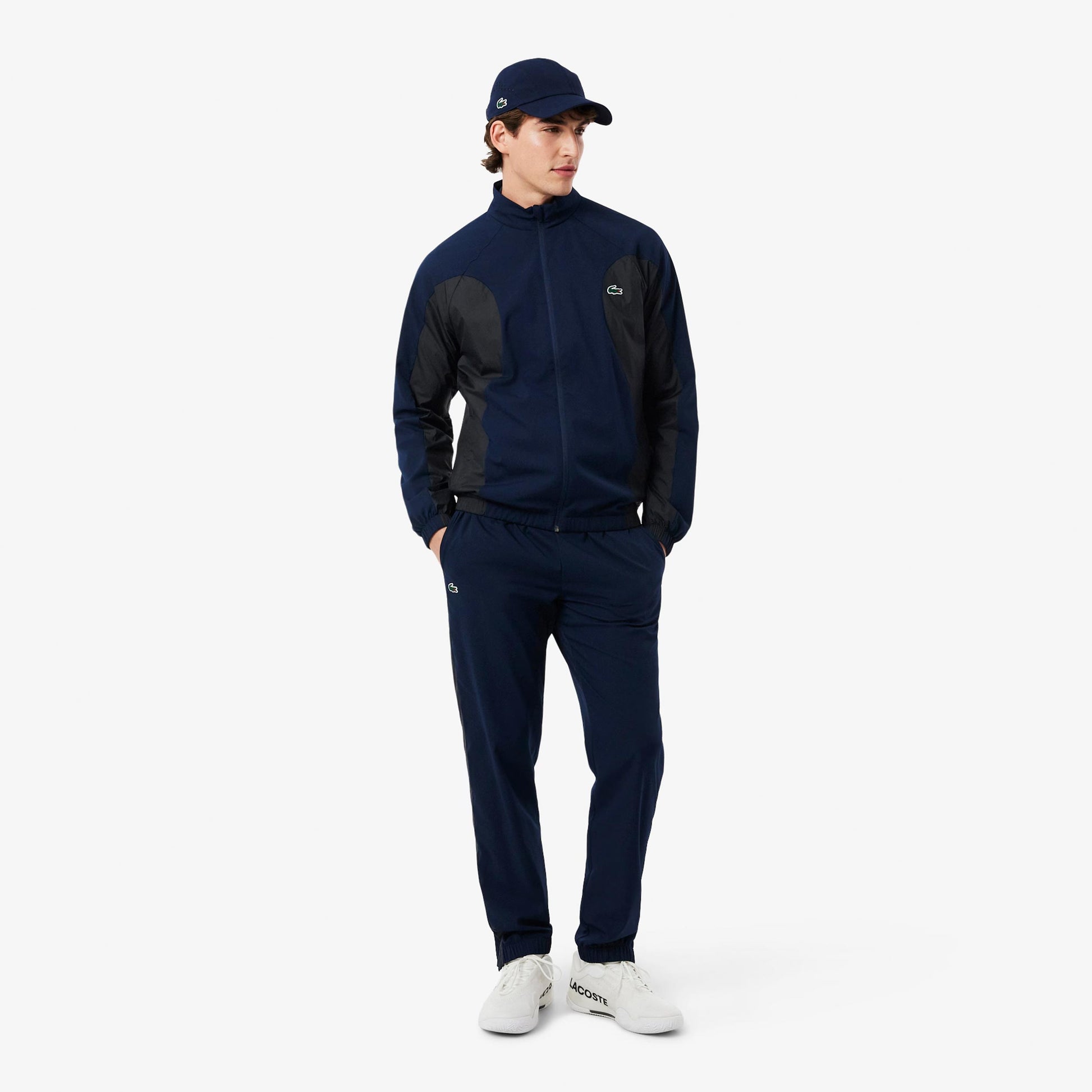 Lacoste Trainingsanzug Herren - dunkelblau, grau