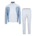 Trainingsanzug Herren - hellblau, blaugrau