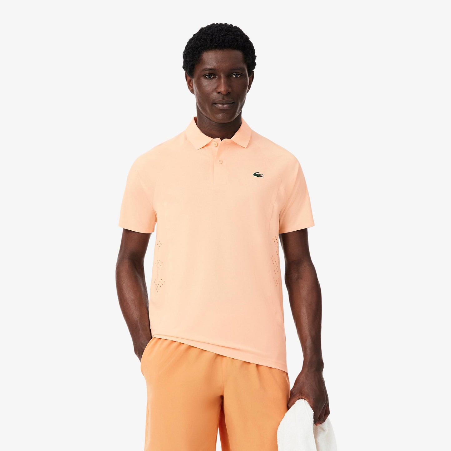 Lacoste Polo Herren - apricot