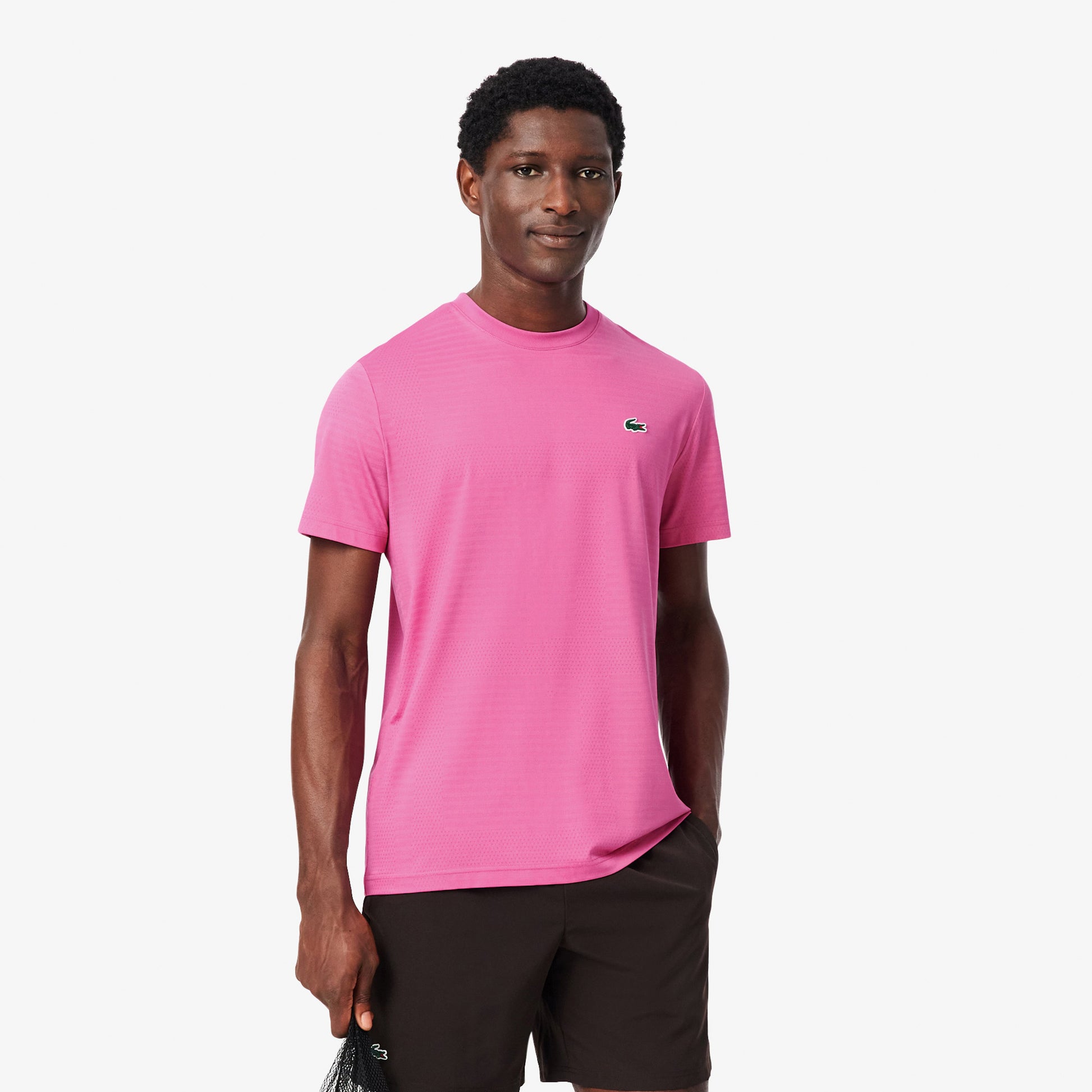 Lacoste T-Shirt Herren - pink