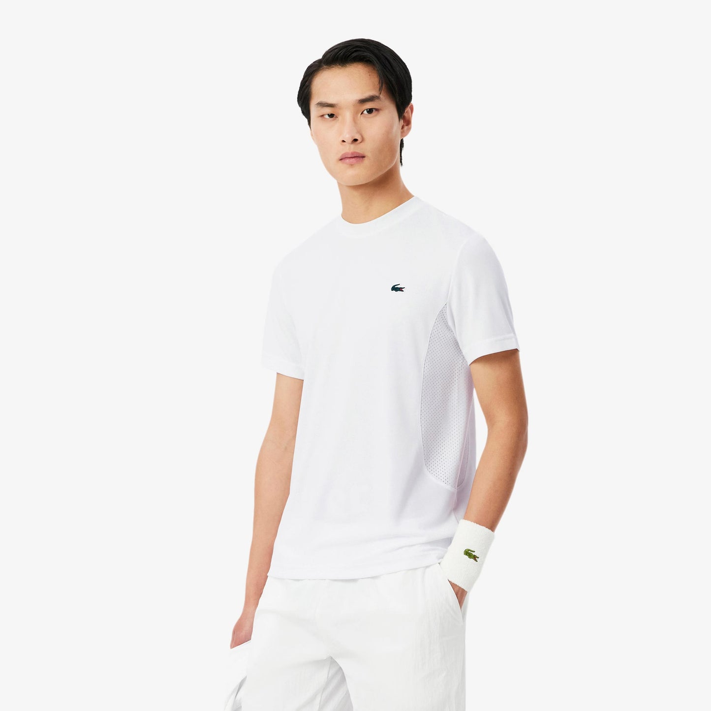 Lacoste T-Shirt Herren - weiß