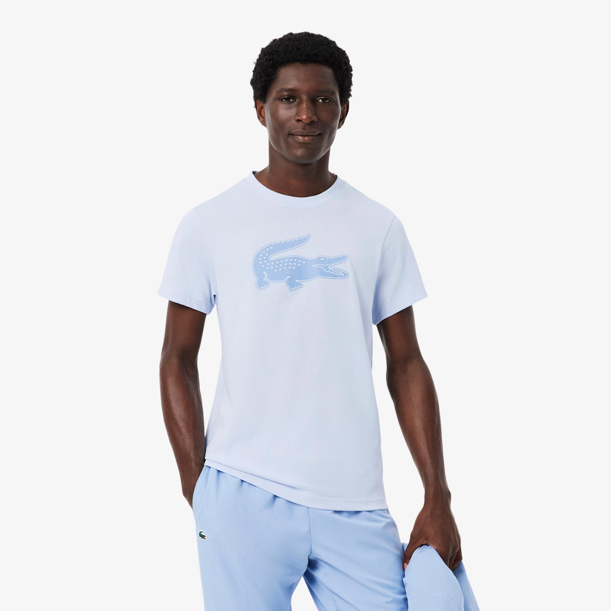 Lacoste T-Shirt Men - light blue, blue-gray