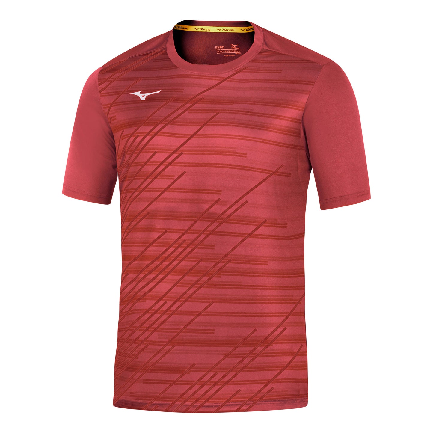 Mizuno Team Chiba T-Shirt Herren-rot