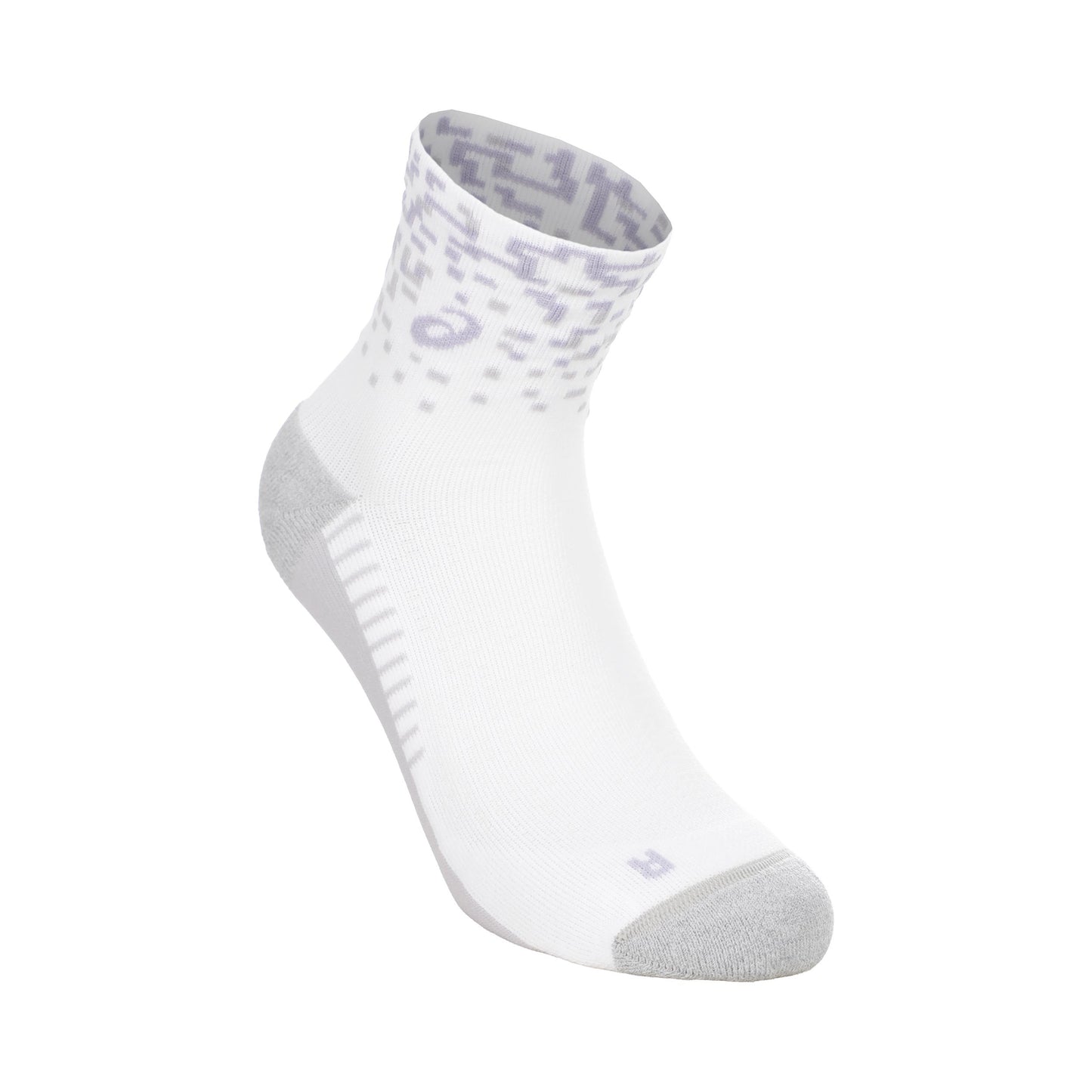 ASICS Performance Quarter  Running Socks Unisex - white, lilac