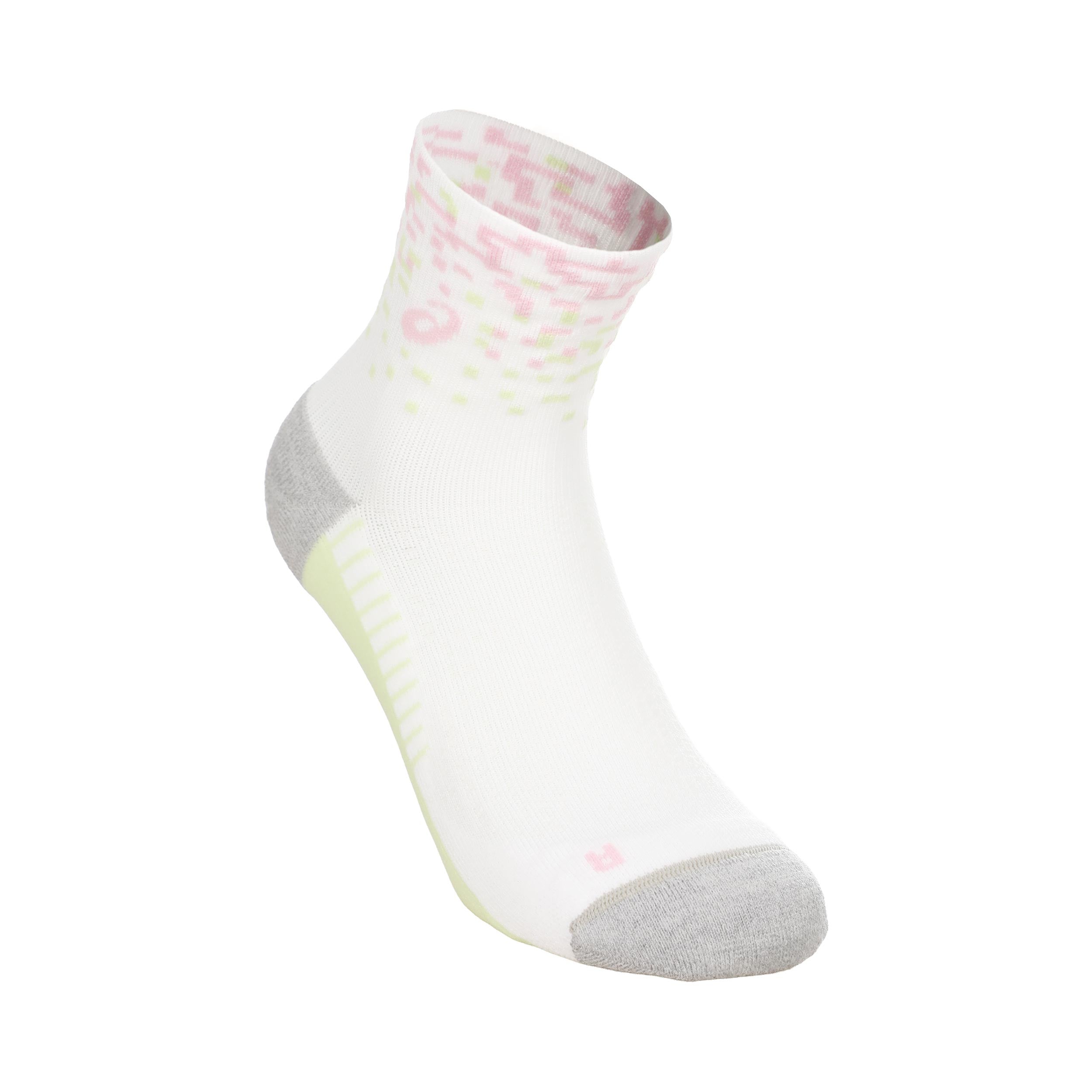 ASICS Performance Quarter  Running Socks Unisex - white, multicoloured