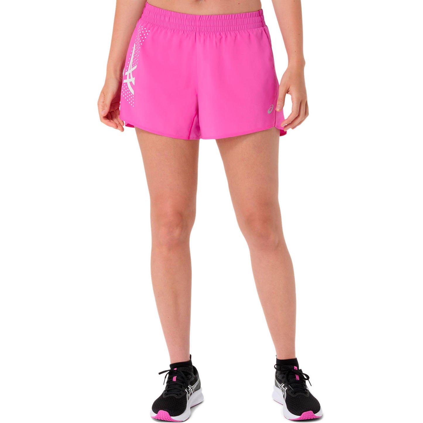 ASICS Metarun Split Laufshorts Damen-rosa
