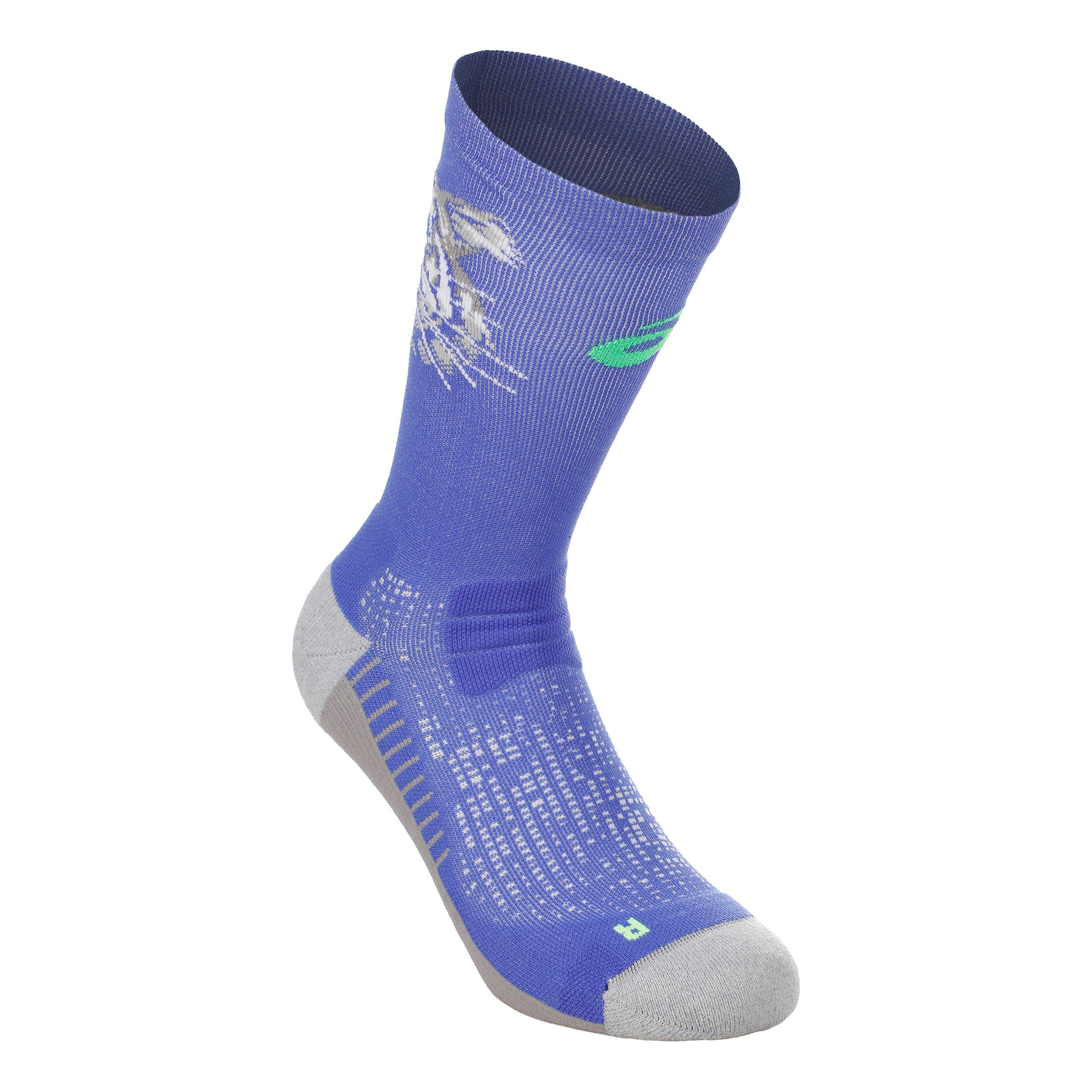 ASICS Performance Crew  Running Socks Unisex - blue, green