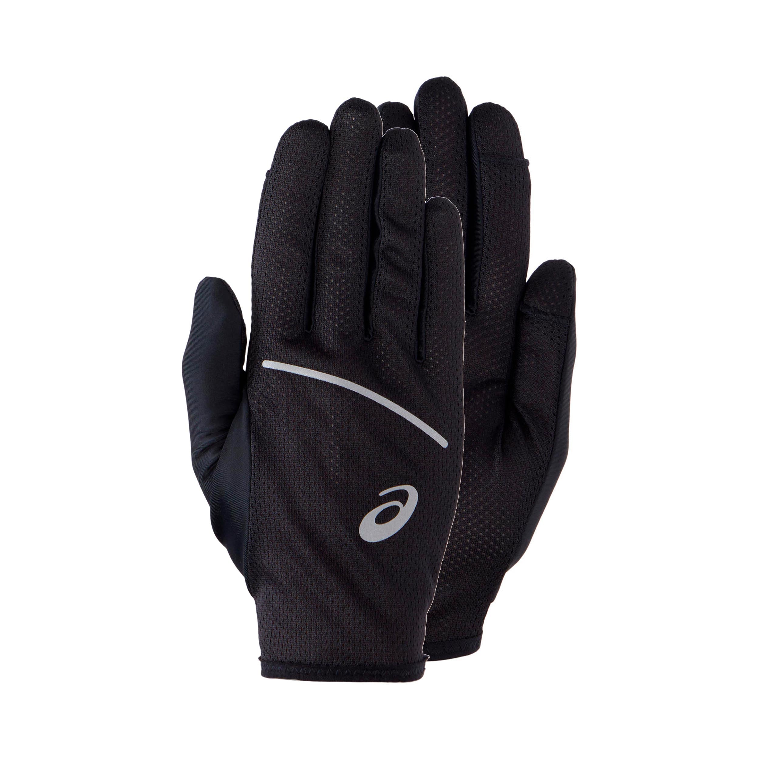 ASICS Running Handschuhe Unisex-schwarz