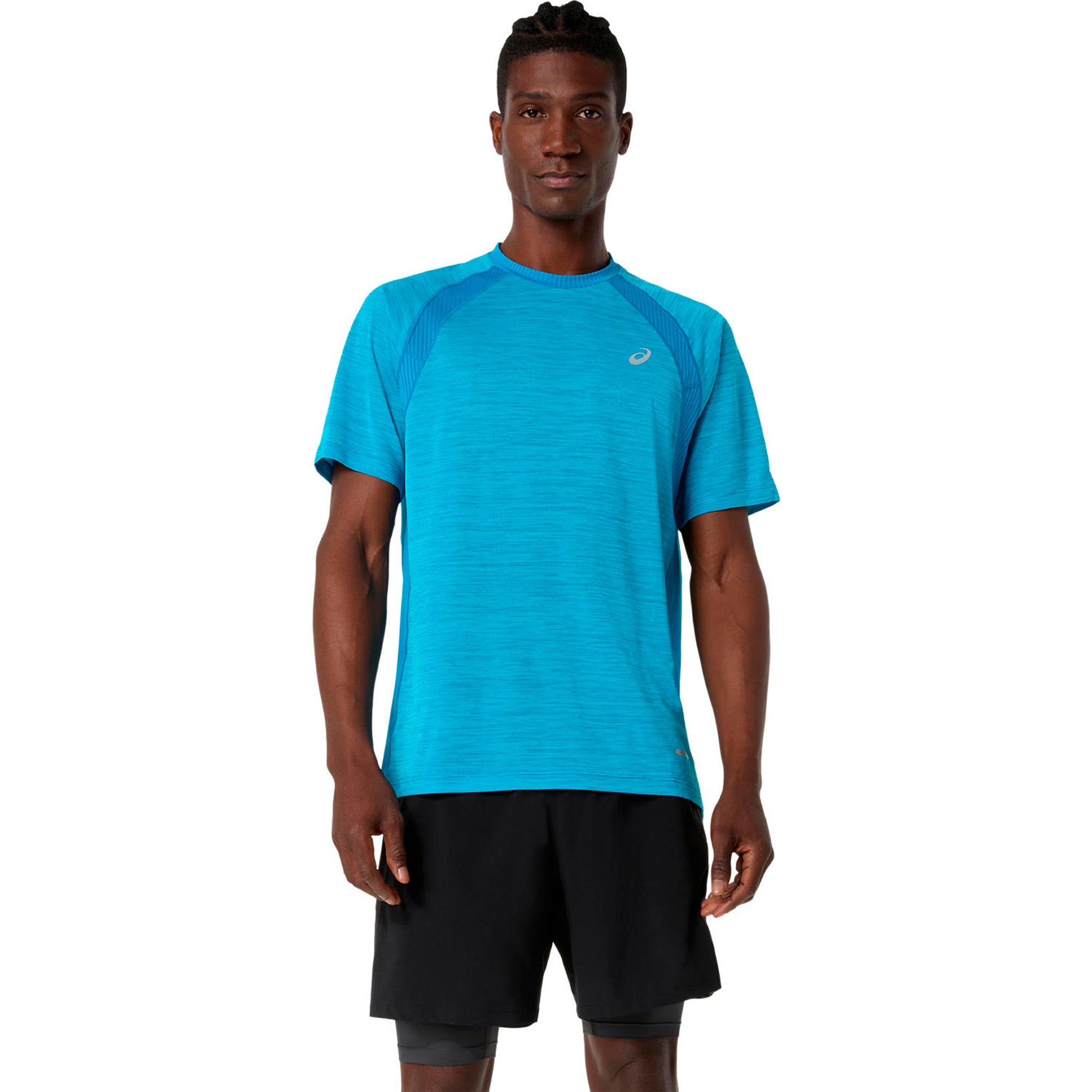 ASICS Road  Running shirt Men - blue
