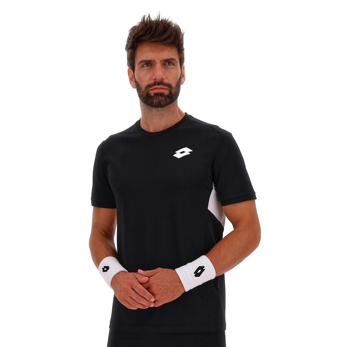 Lotto Squadra IV T-Shirt Men - black, white