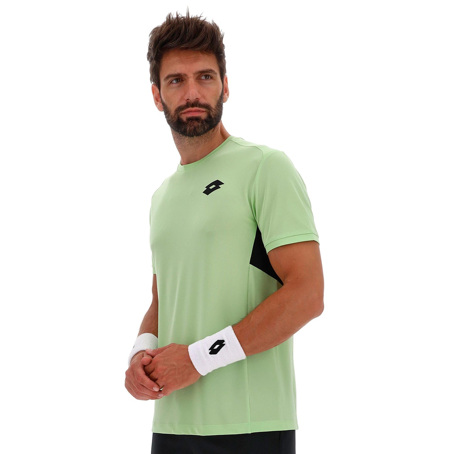 Lotto Squadra IV T-Shirt Men - neon green, black