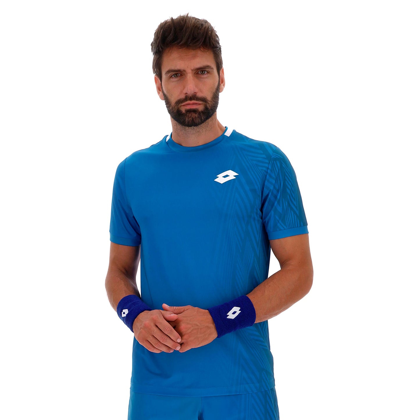 Lotto Tech VI T-Shirt Herren - blau, grau