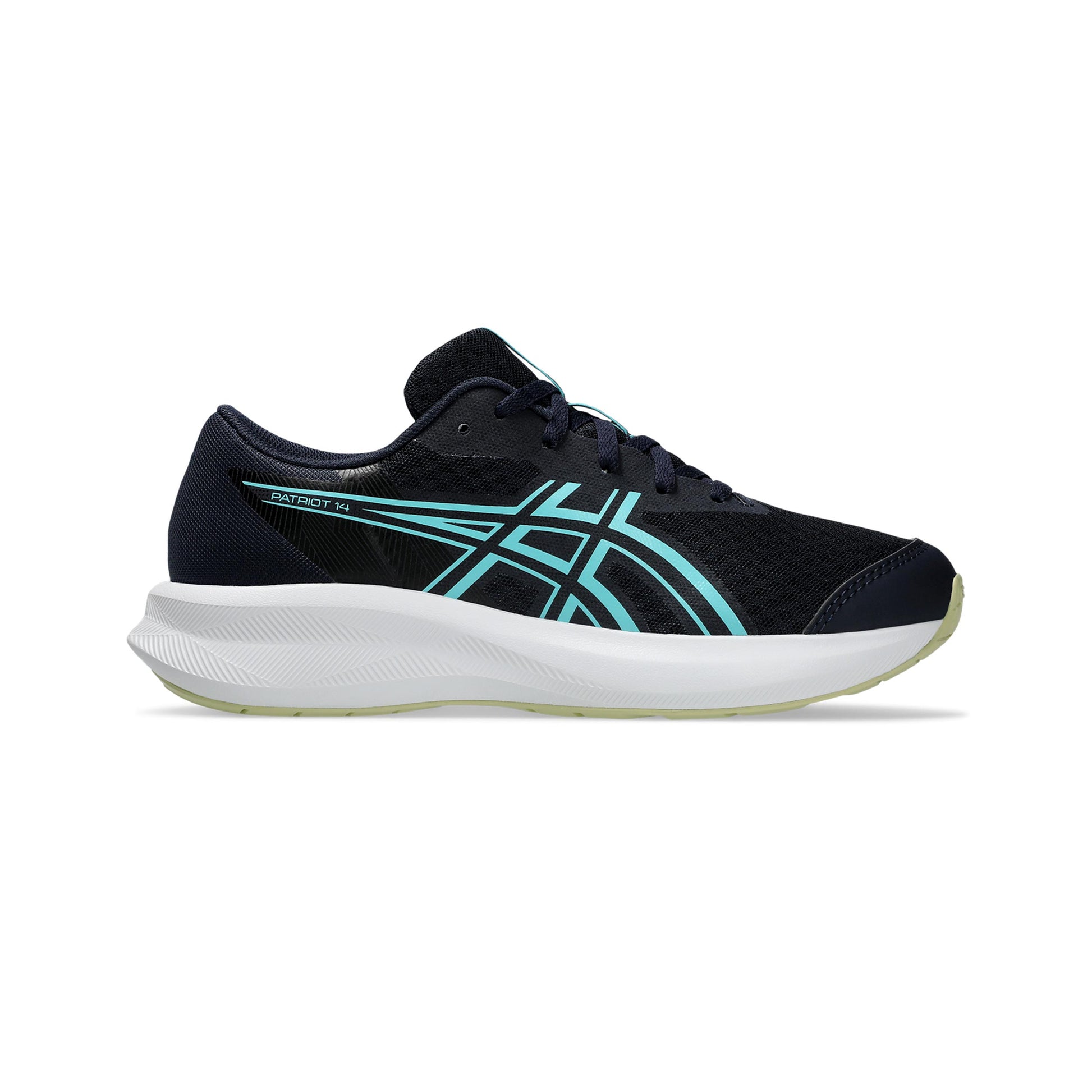 ASICS PATRIOT 14 GS Neutral running shoe Kids - dark blue, turquoise