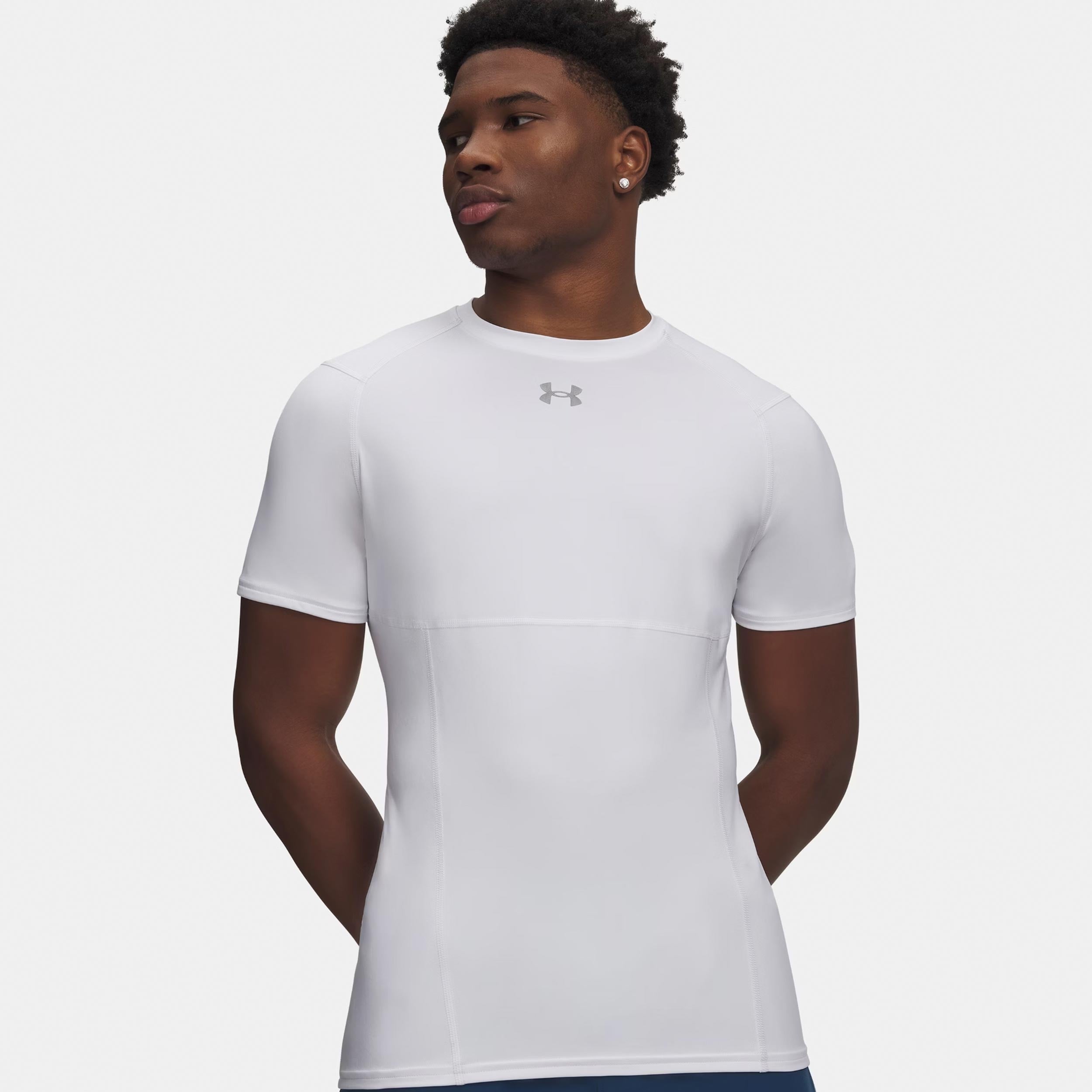 Under Armour Elite Fitted T-Shirt Men-white