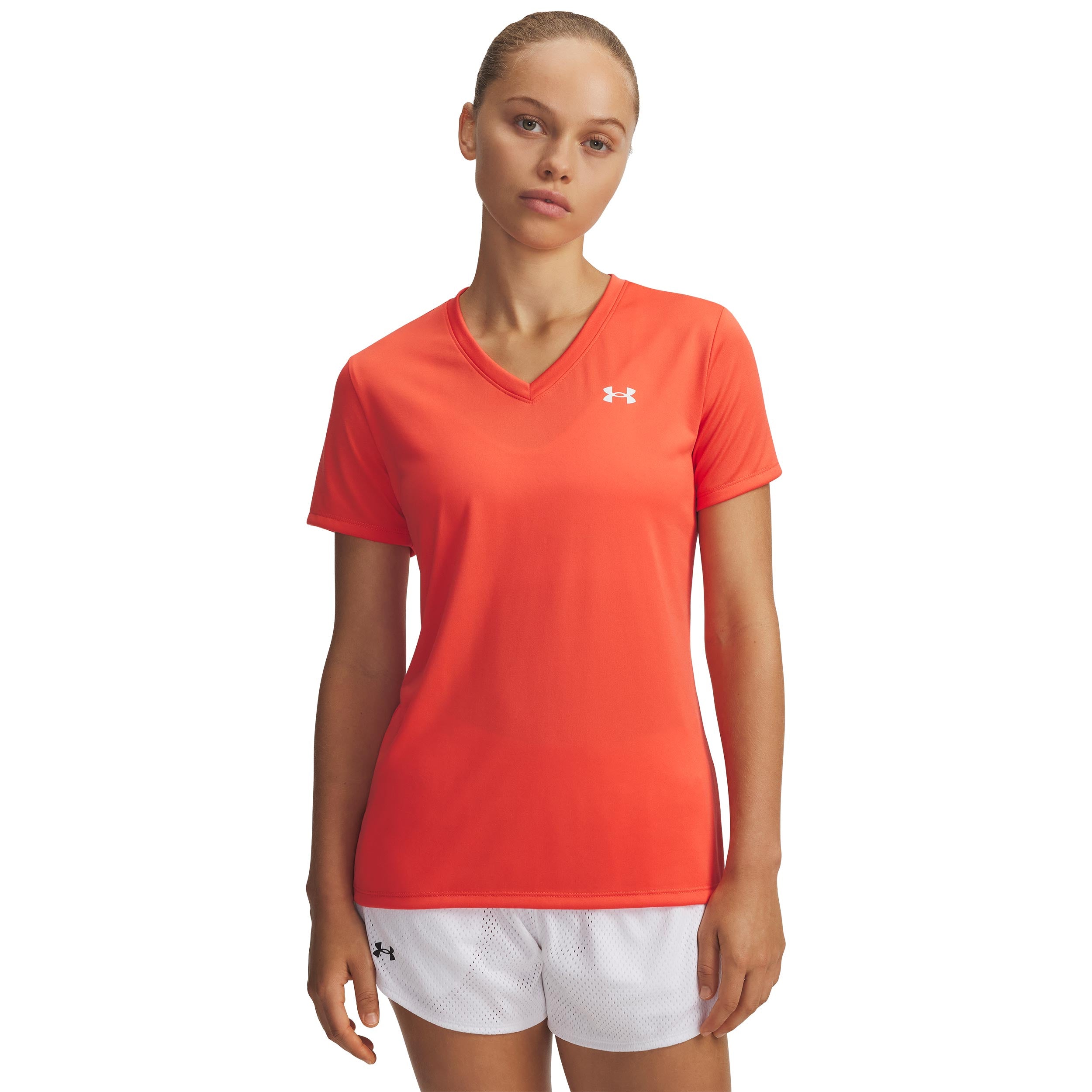 Under Armour Tech Solid T-Shirt Women-red
