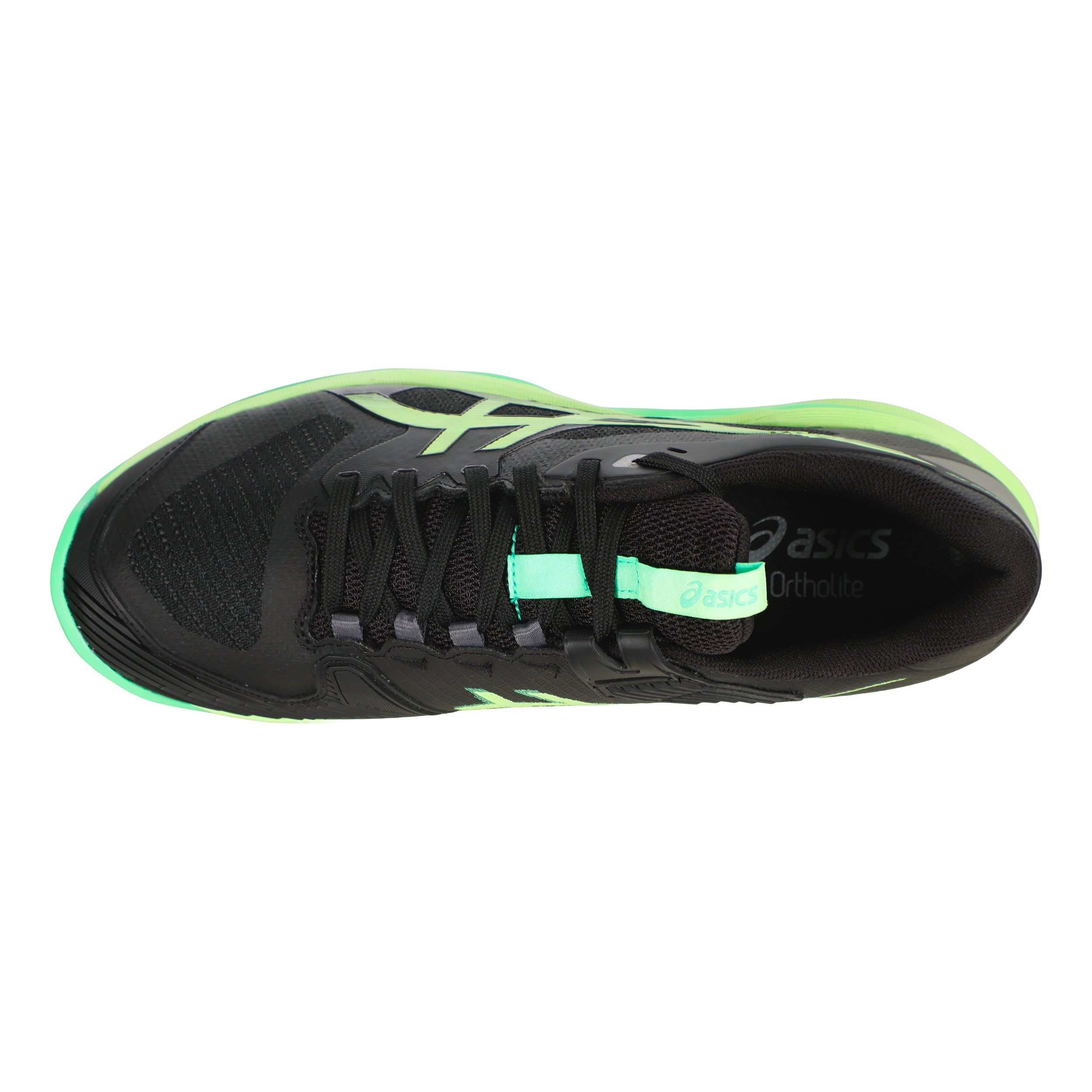Solution Speed FF 4 Clay court shoe Men - black, neon green