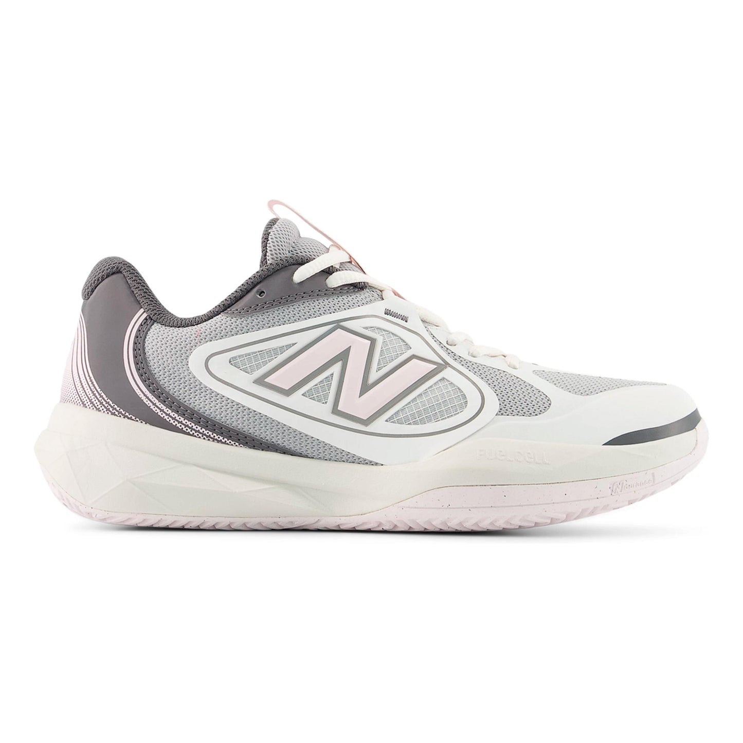 New Balance FuelCell 796v5 Clay court shoe Women-white, rose