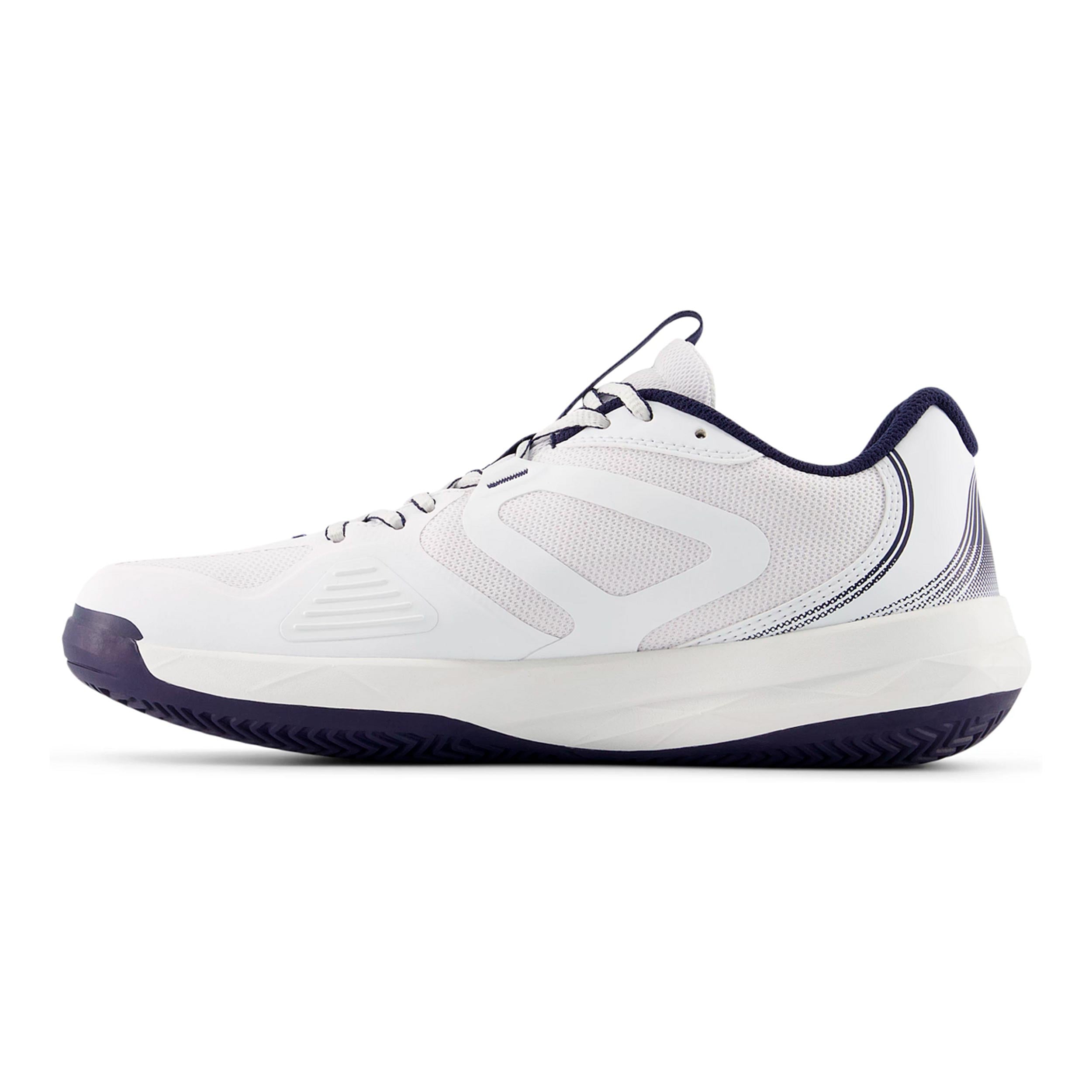 FuelCell 796v5 Clay court shoe Men - white, dark blue | Tennis-Point