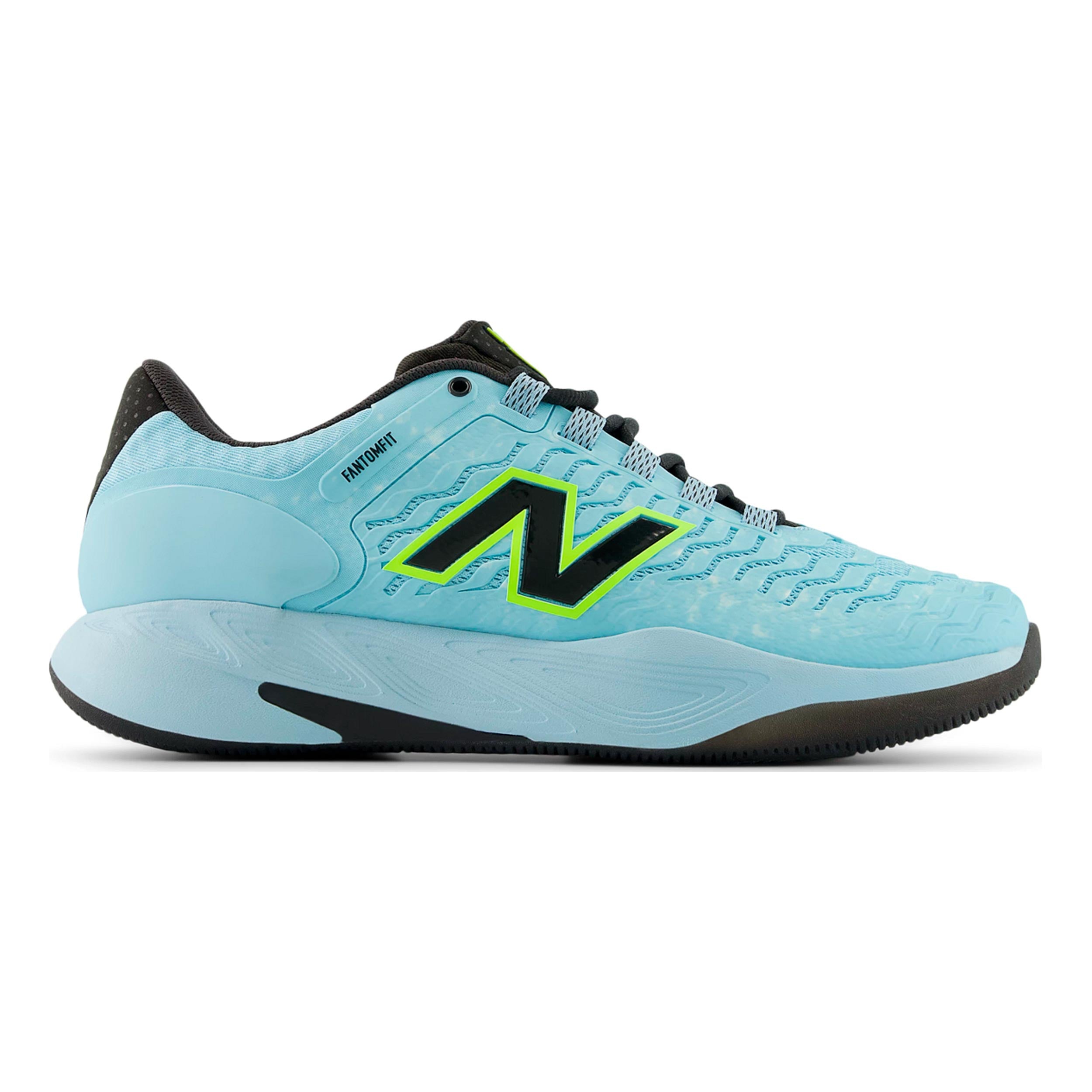 New Balance Fresh Foam X CT-Rally v2 All court shoe Men - light blue, black