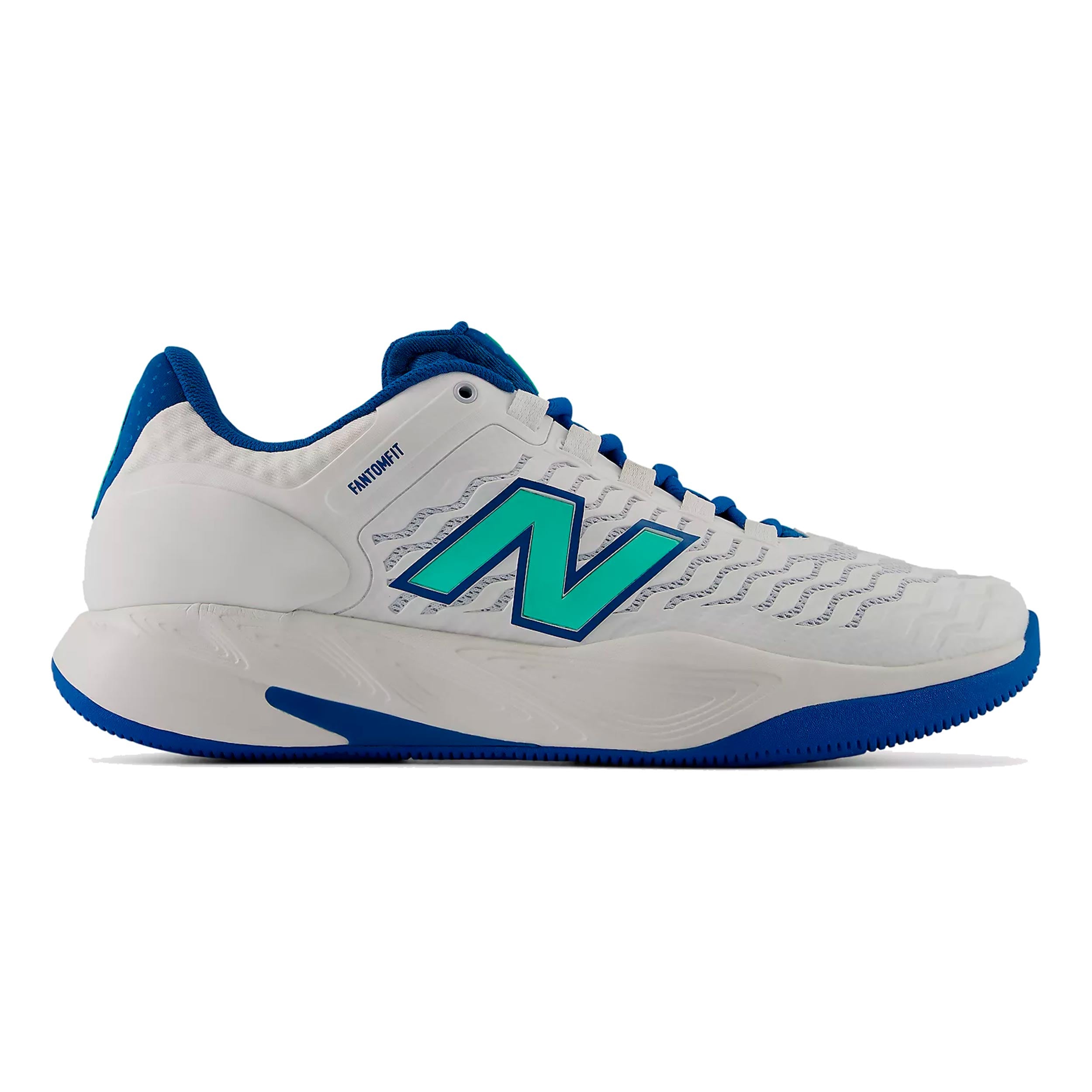 New Balance Fresh Foam X CT-Rally v2 Allcourtschuh Herren - weiß, türkis