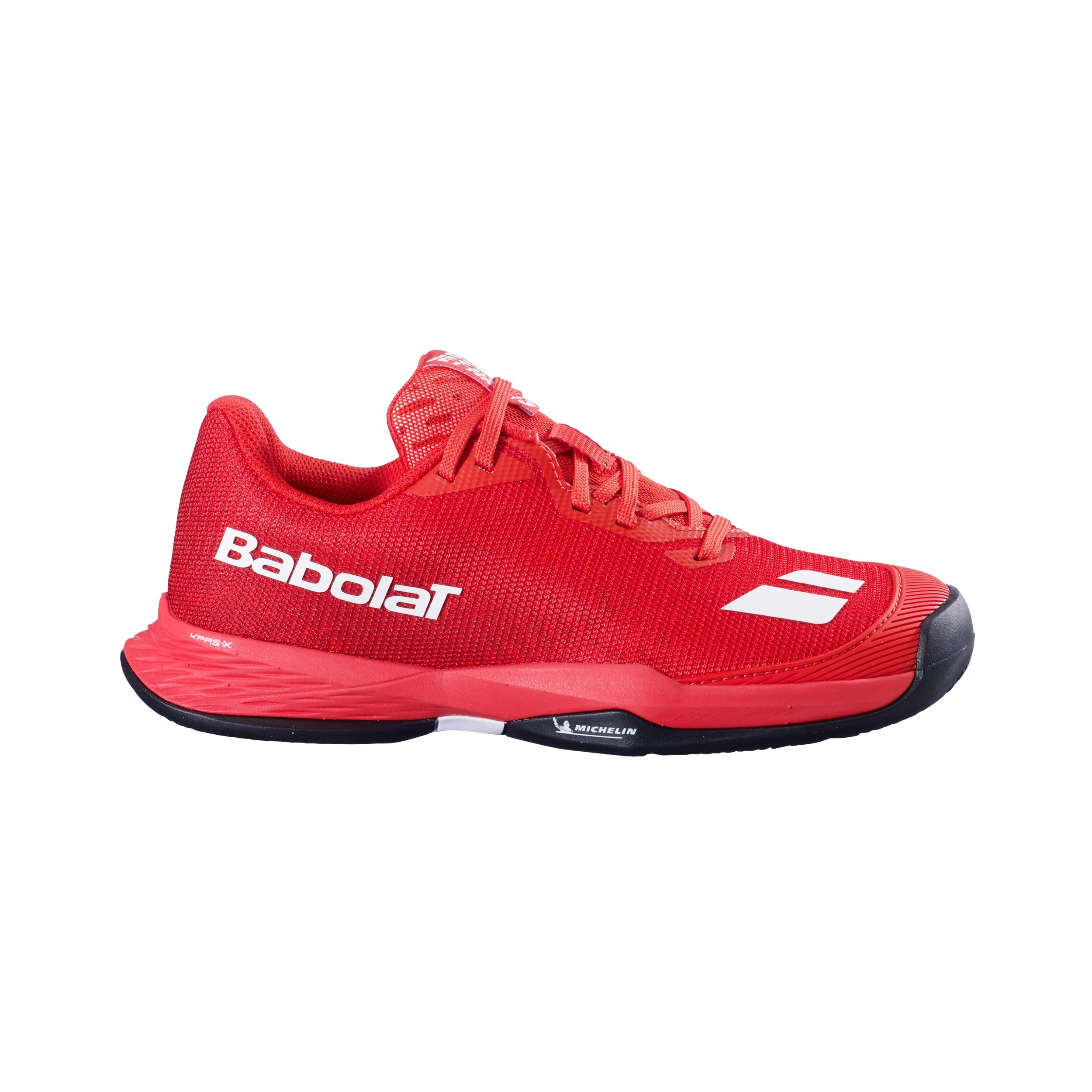 Babolat Jet Mach 3 Clay court shoe Kids - red, white