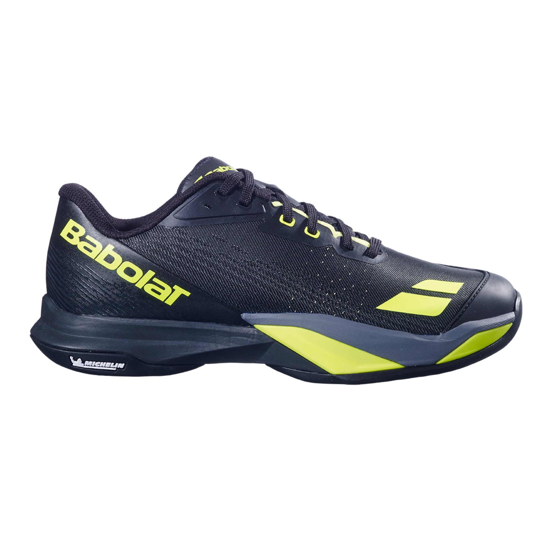 Babolat Jet Mach 4 Allcourtschuh Herren - schwarz, neongelb