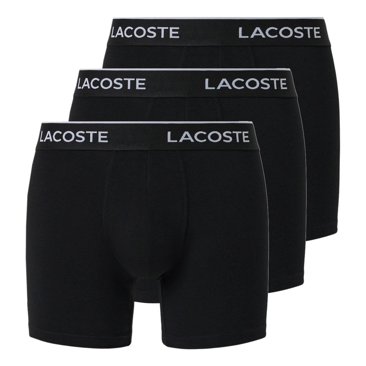 Lacoste Courts long Boxer Short Herren - schwarz, weiß