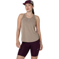 Road  Running shirt Women - beige, cream