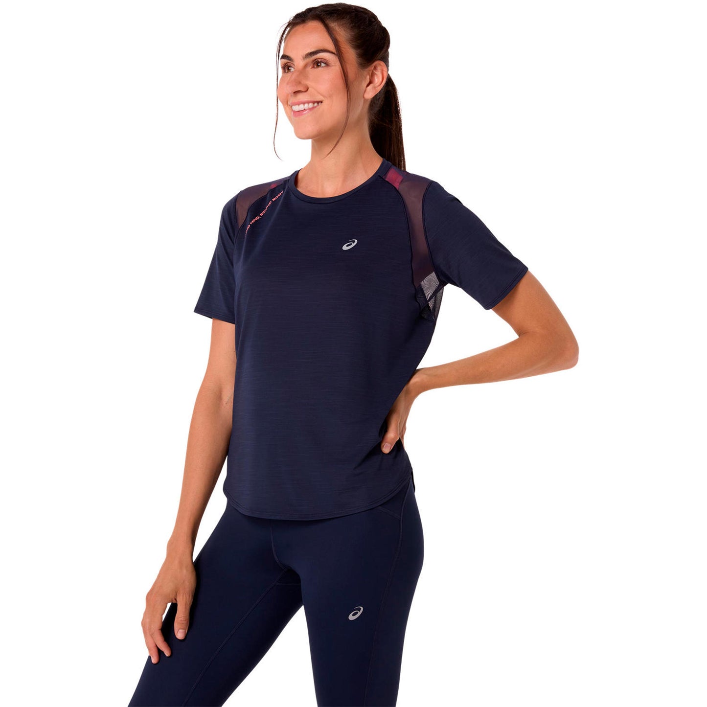 ASICS Road  Running shirt Women - dark blue