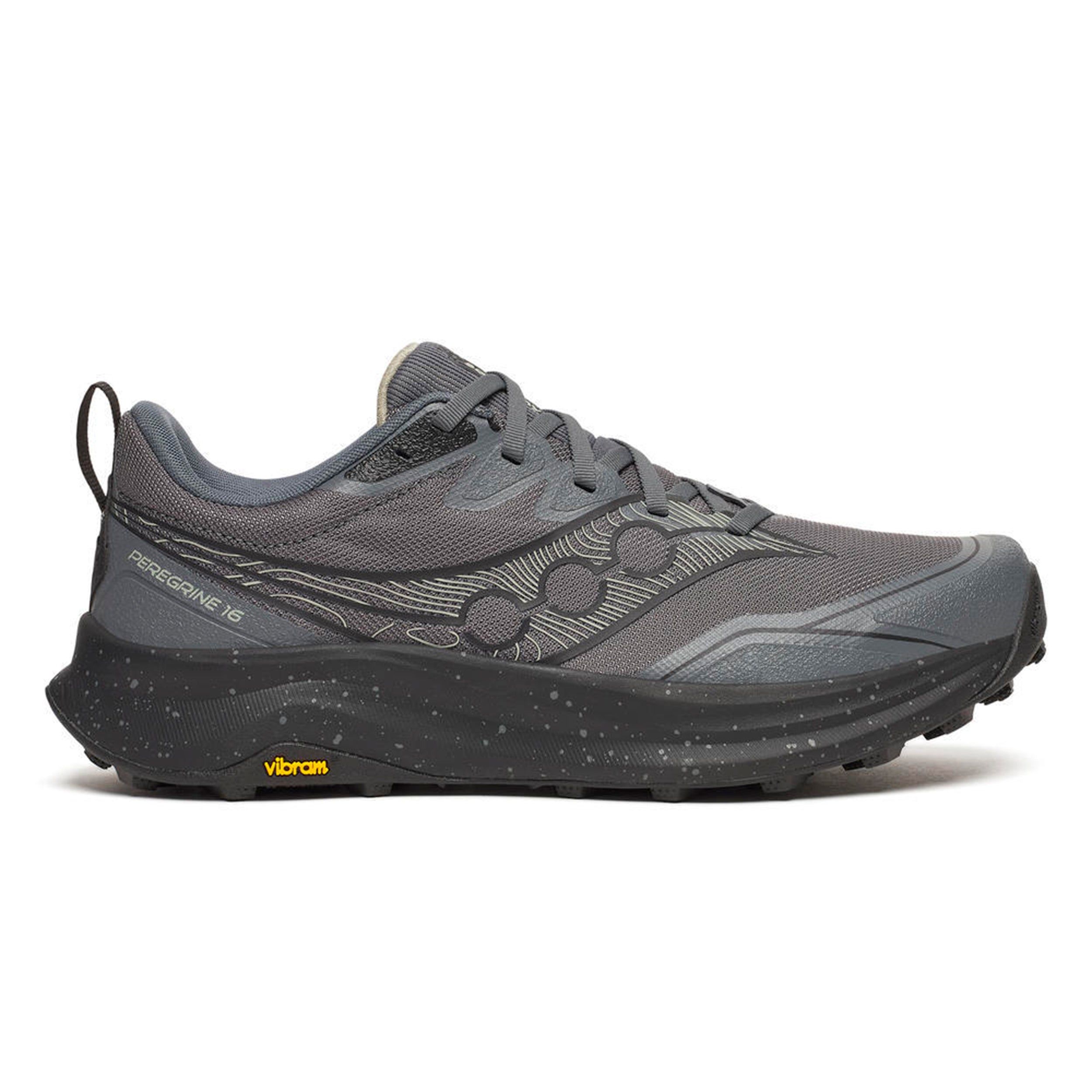 Saucony Peregrine 16 Trailschuh Herren-grau, schwarz