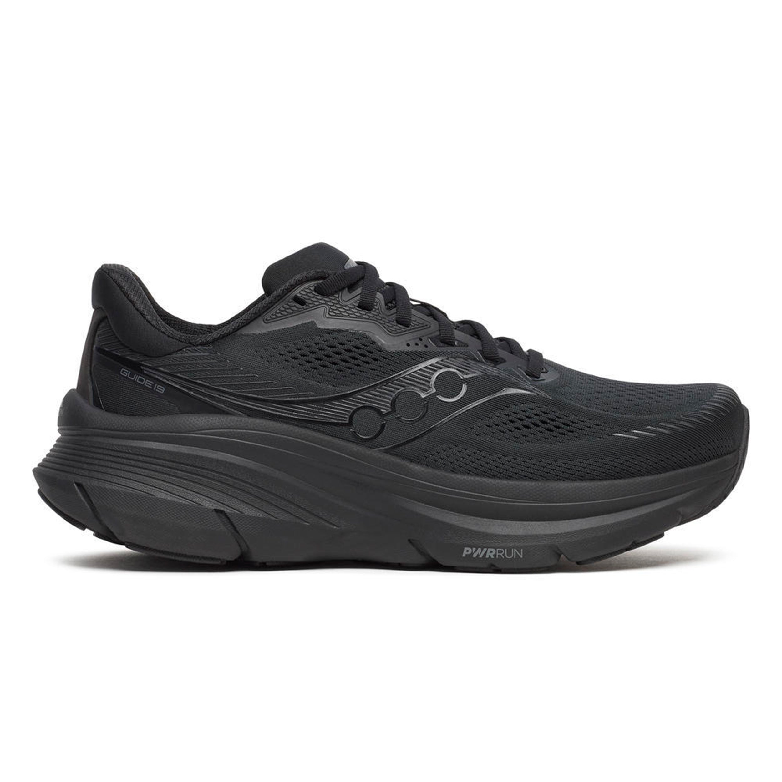 Saucony Guide 19 Stabilitätsschuh Herren-schwarz, schwarz