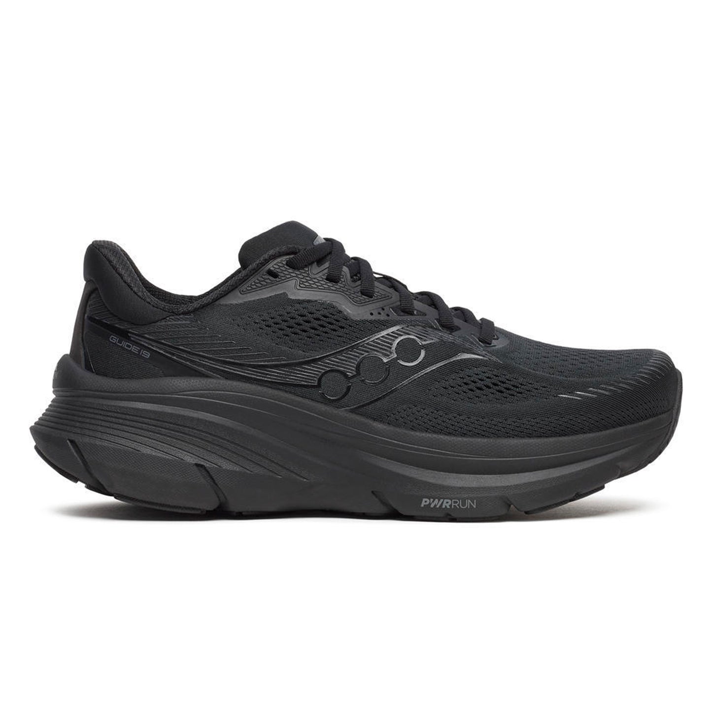 Saucony Guide 19 Stability running shoe Men-black, black
