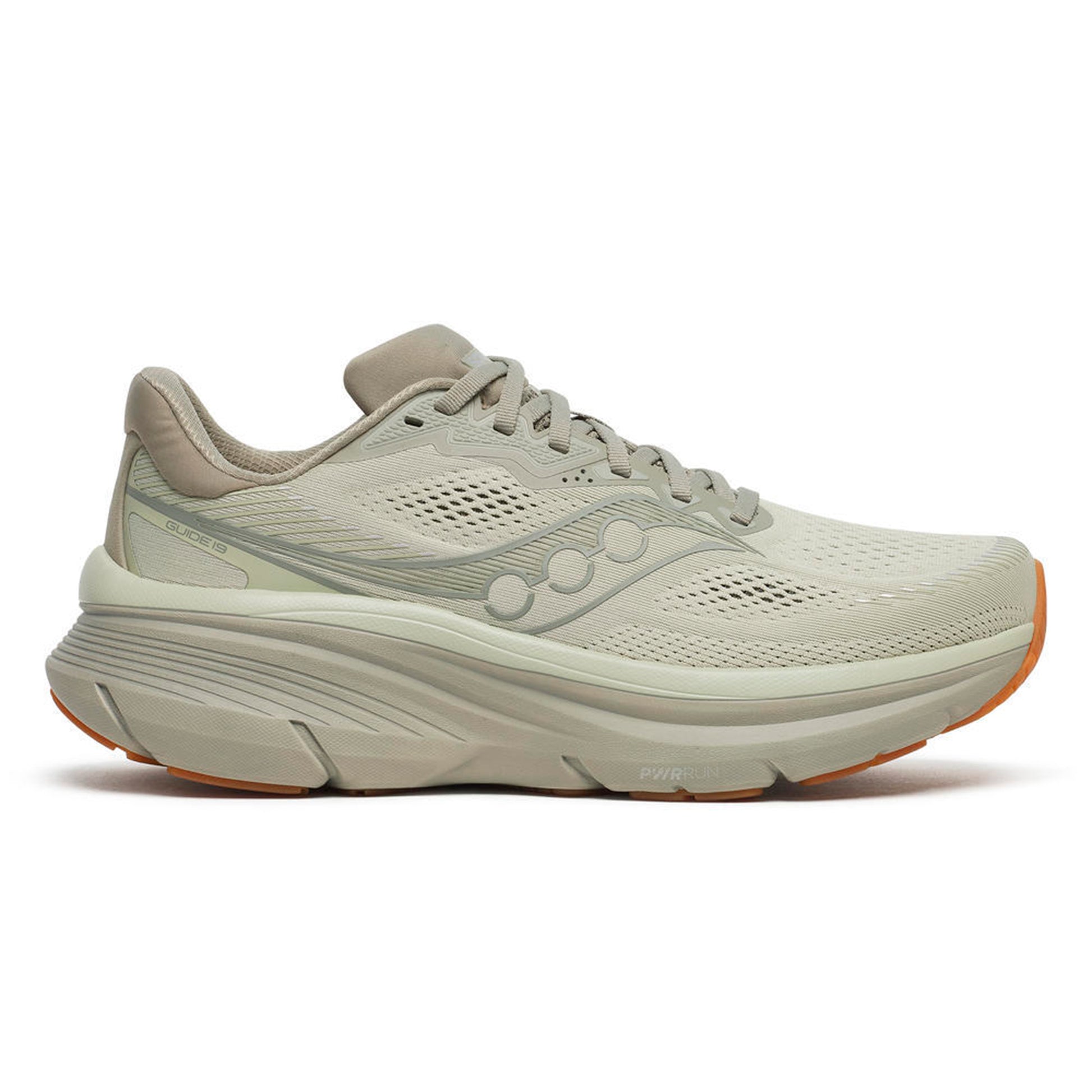 Saucony Guide 19 Stability running shoe Men-olive, lightgrey
