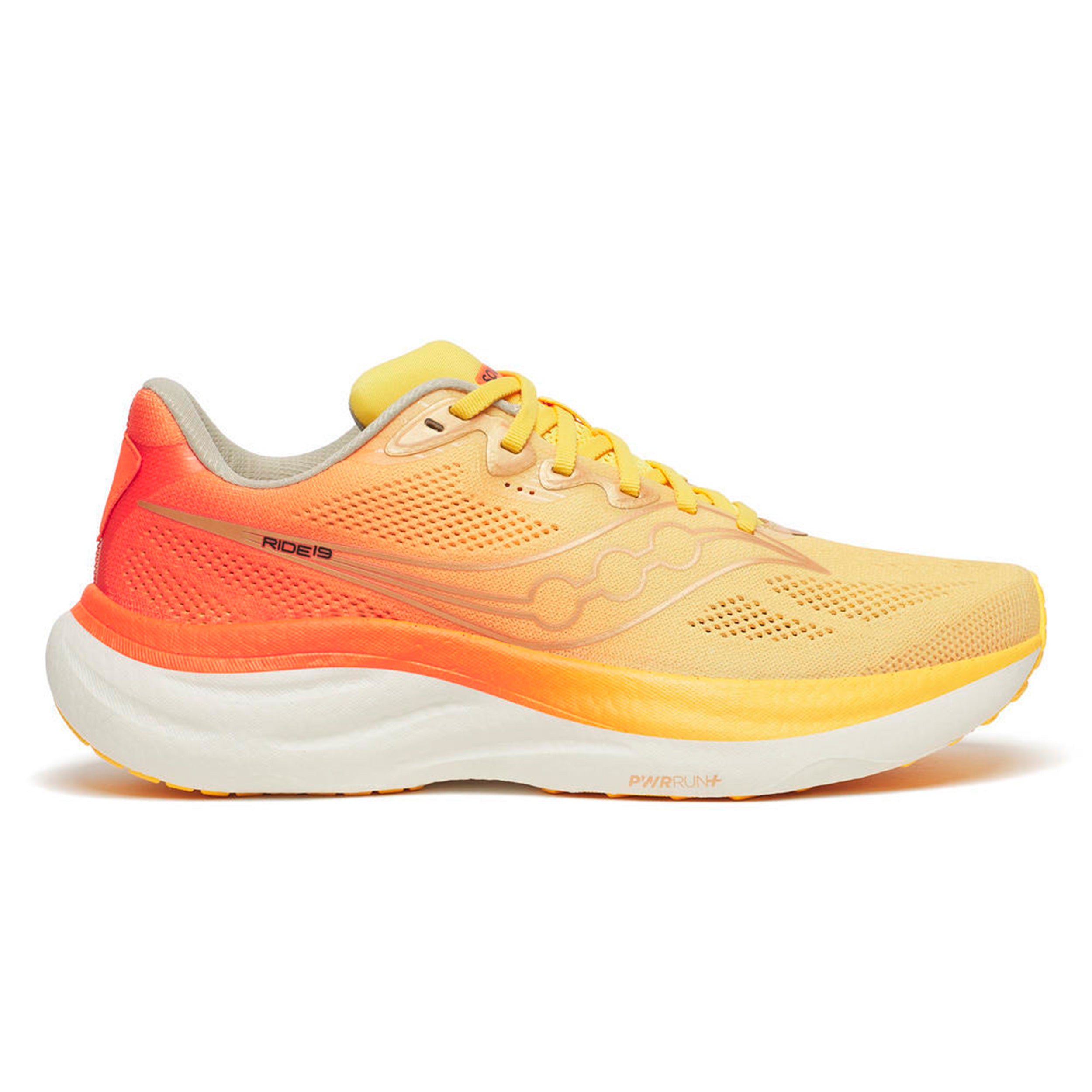 Saucony Ride 19 Neutral running shoe Men-yellow, orange