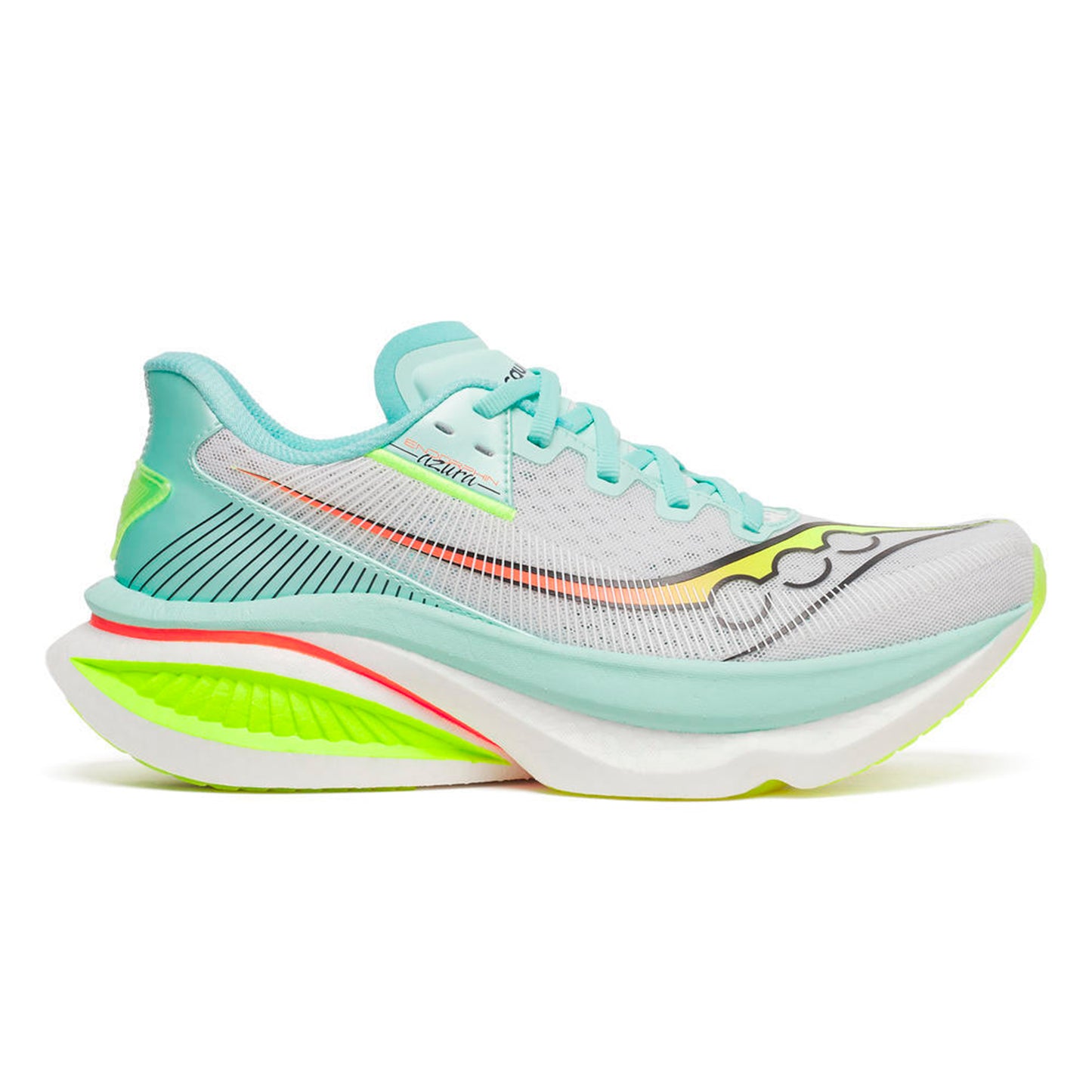 Saucony Endorphin Azura Neutralschuh Damen-weiß, türkis