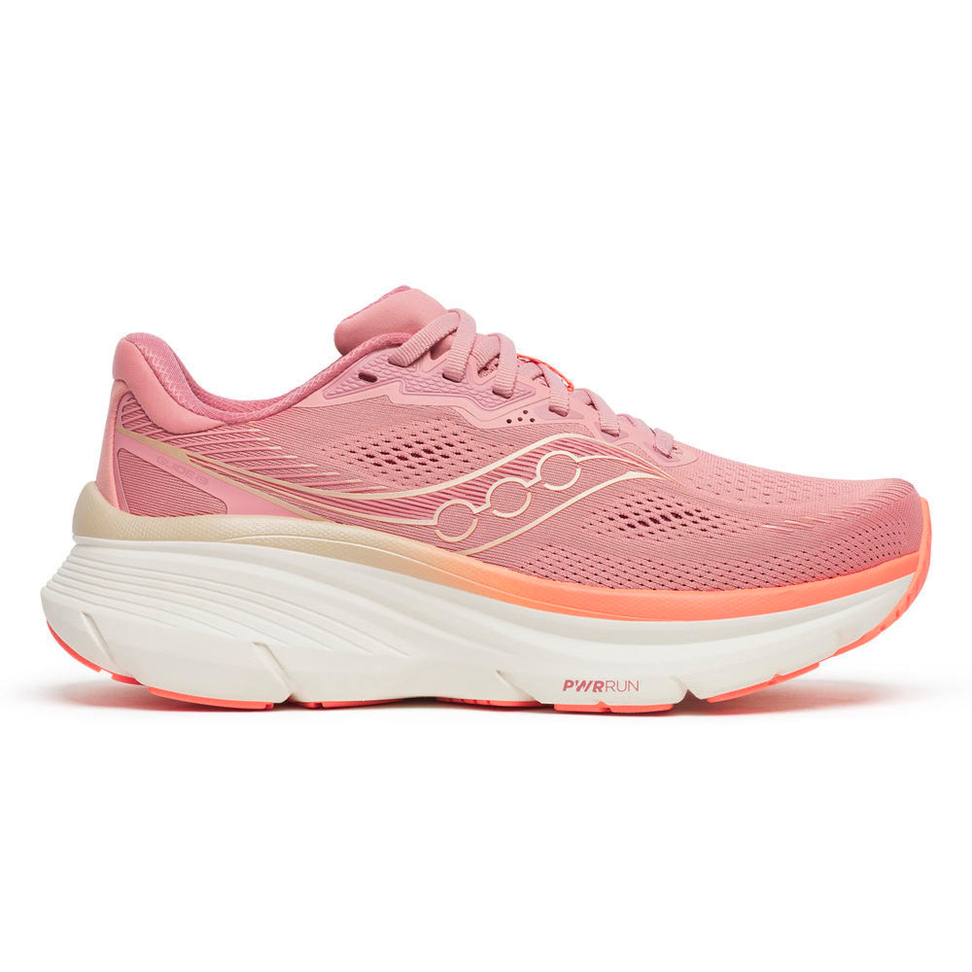 Saucony Guide 19 Stability running shoe Women-mauve, rose