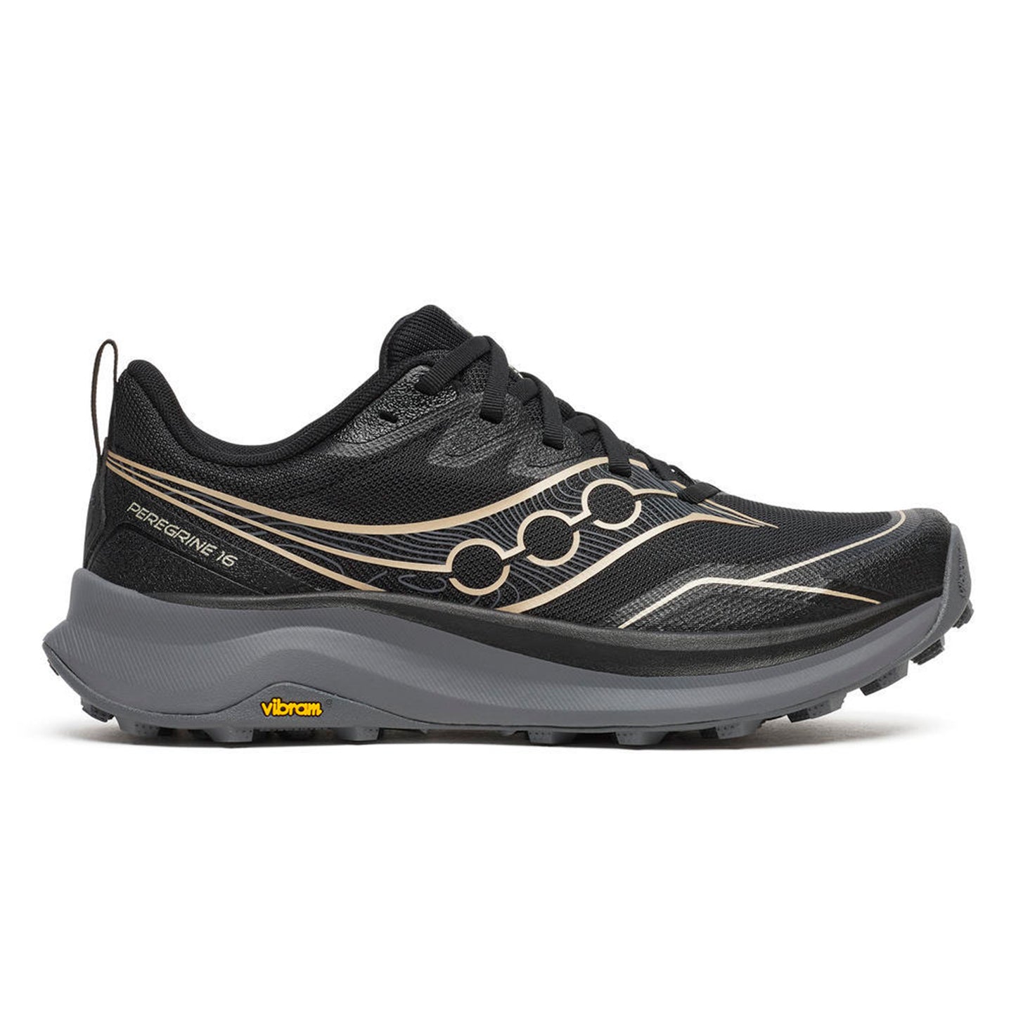 Saucony Peregrine 16 Trailschuh Damen-schwarz, grau