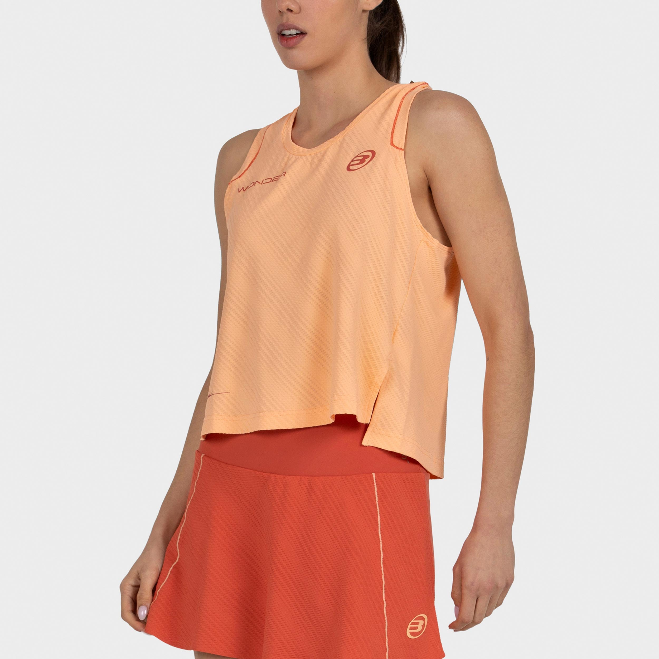 Bullpadel Claudia 26V Tank-Top Damen - apricot