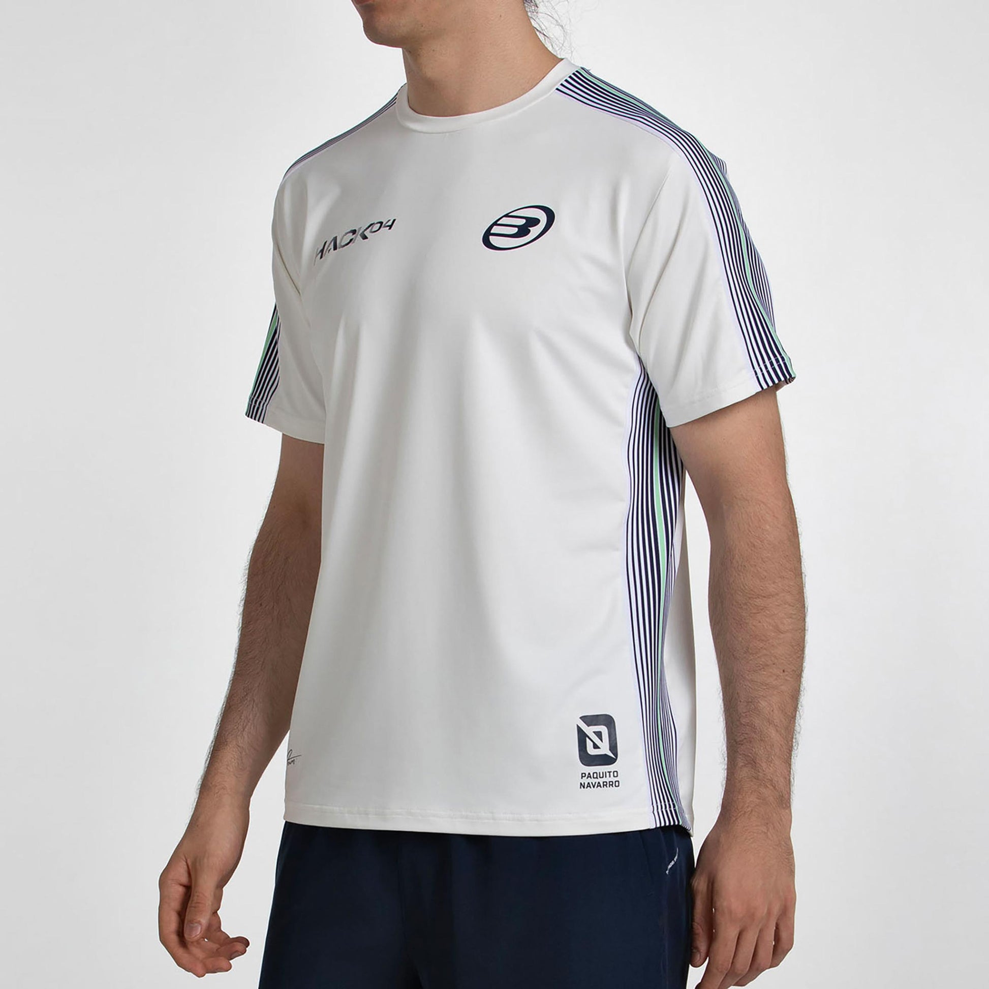 Bullpadel Paquito 26V T-Shirt Men - white, blue