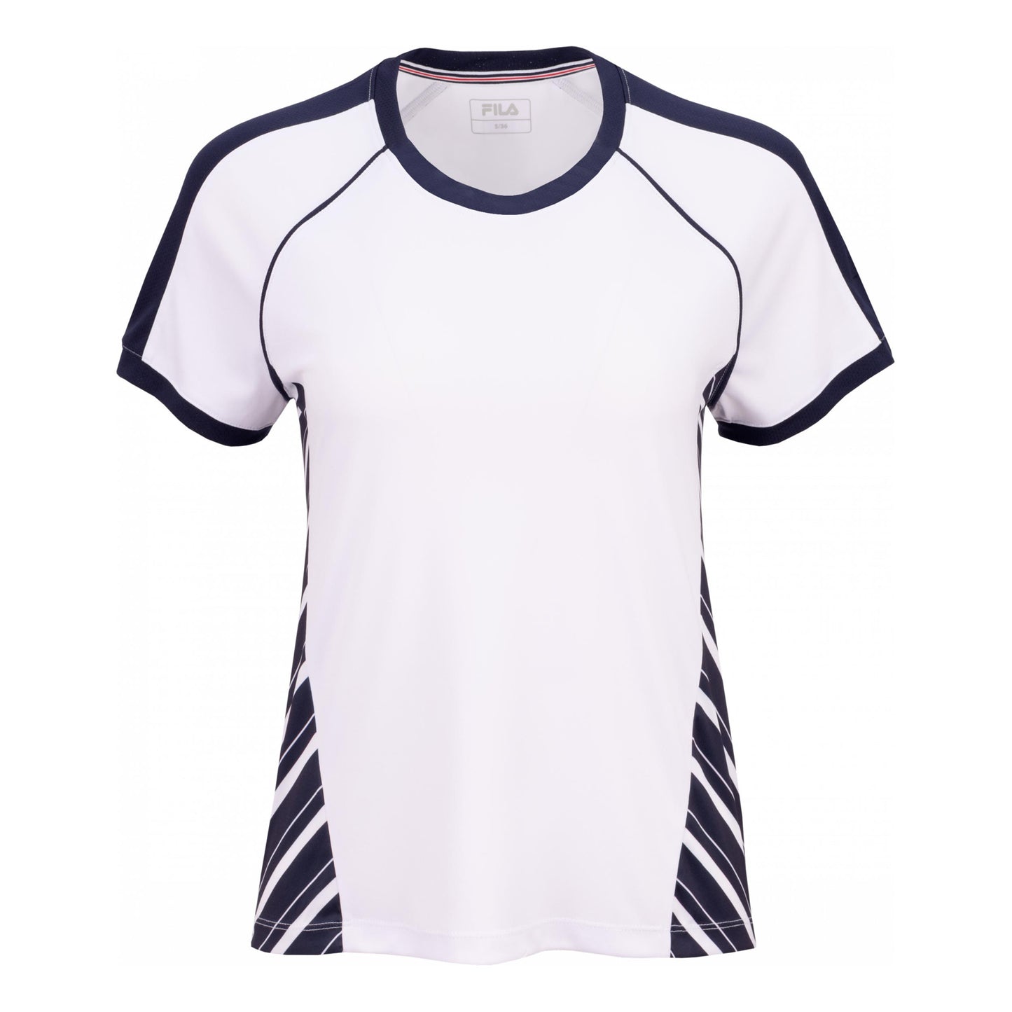 Fila Josefine T-Shirt Women-white, dark blue