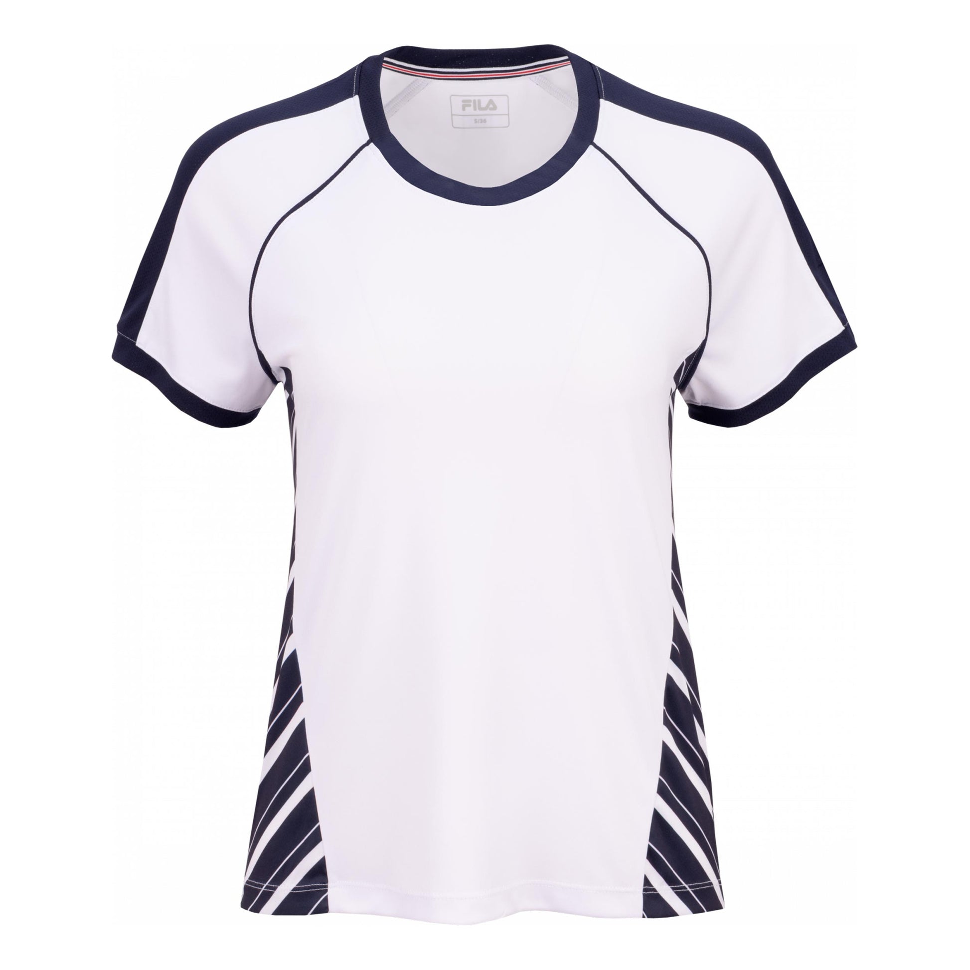 Fila Josefine T-Shirt Women-white, dark blue
