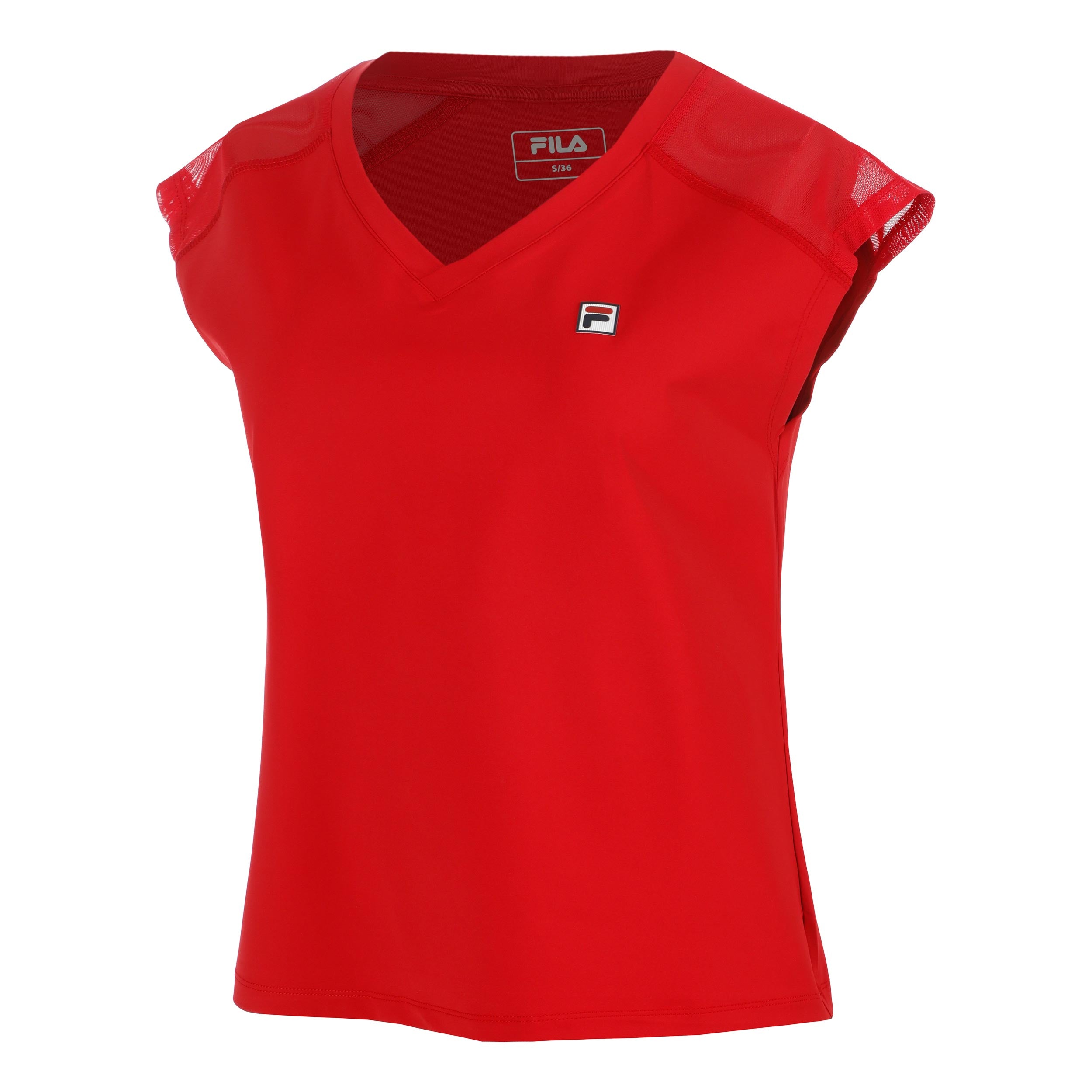 Fila Maria T-Shirt Damen-rot