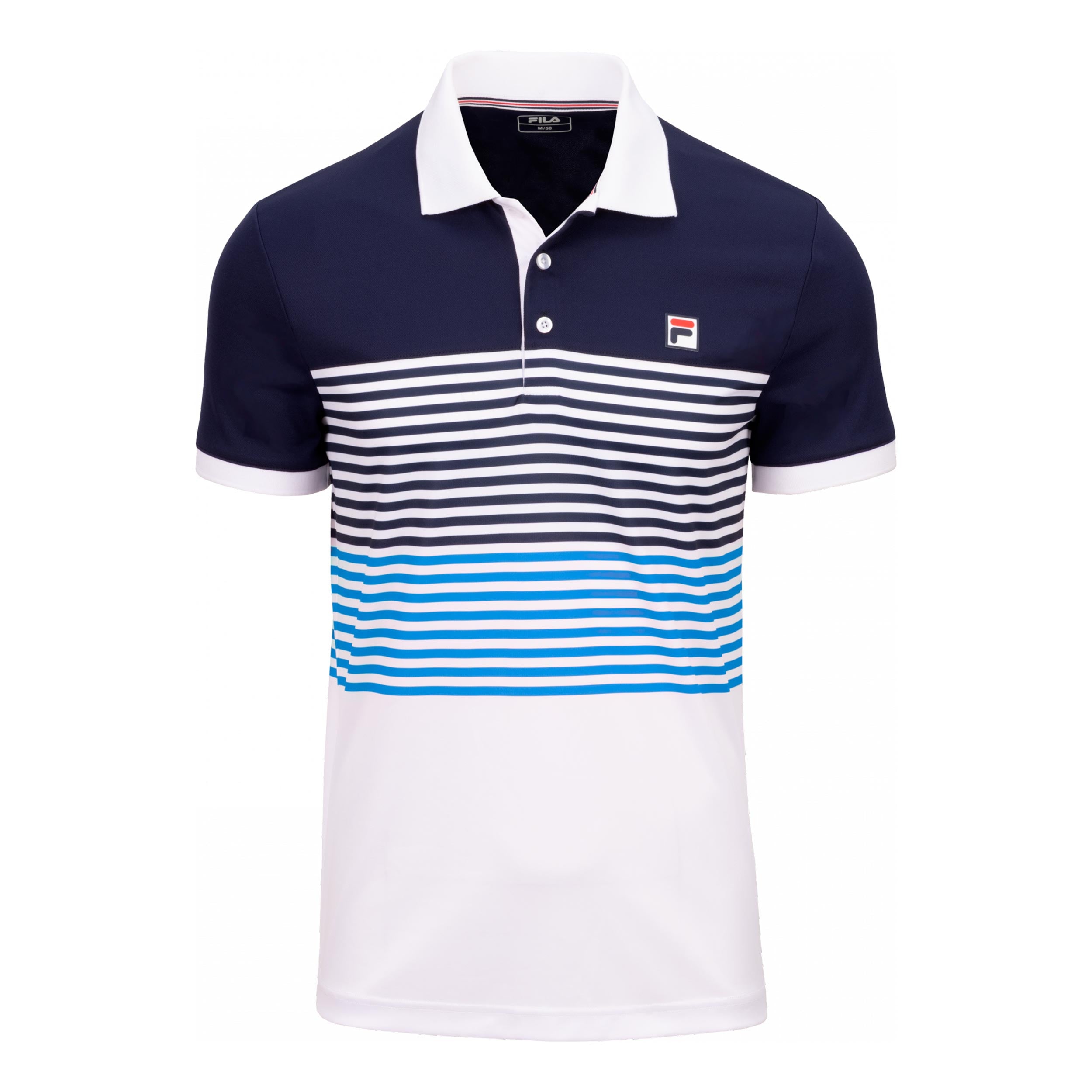 Fila BB Monte Carlo Polo Men - white, dark blue