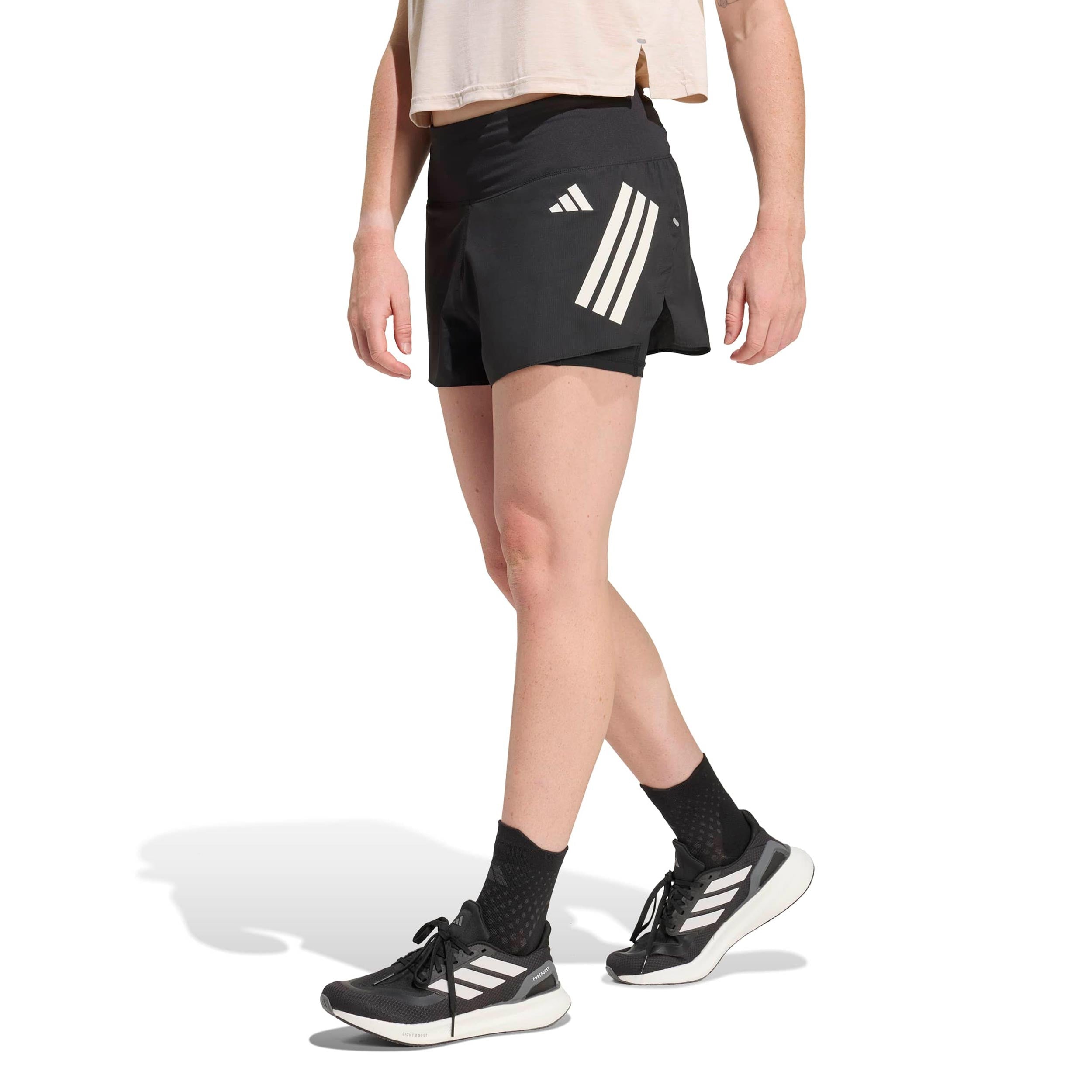 adidas adi365 2in1  Running shorts Women-black