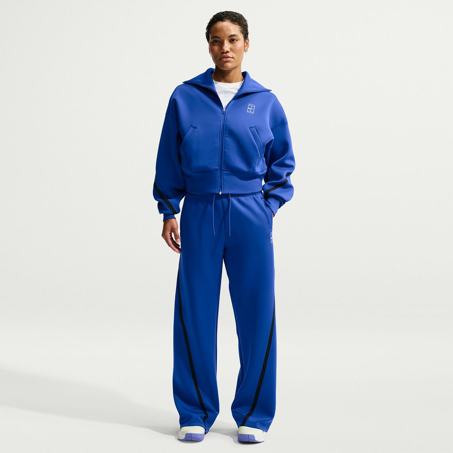 Nike Court Dri-Fit Advantage  Training pants Women - blue