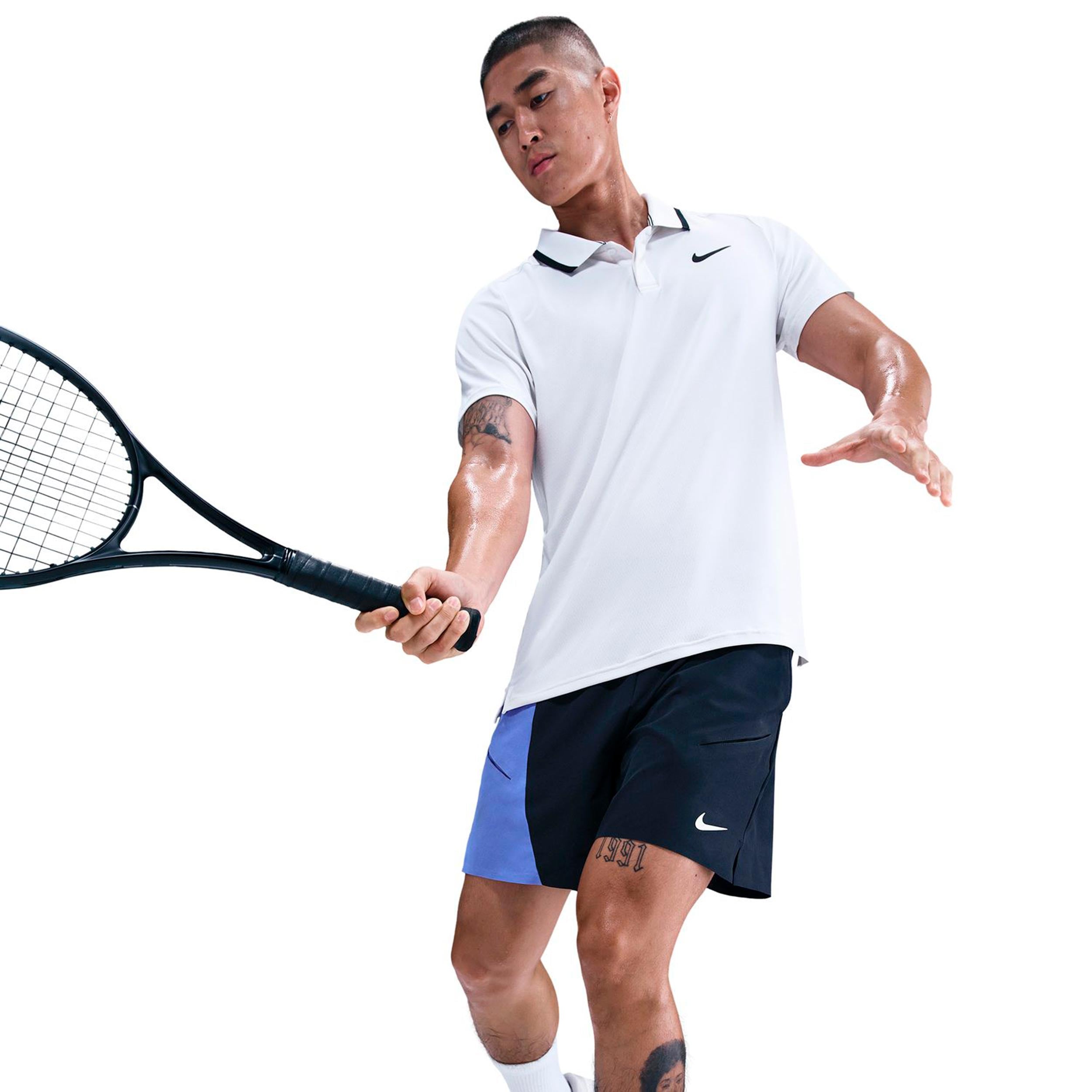 Court Dri-Fit Slam Shorts Men-dark blue, blue | Tennis-Point